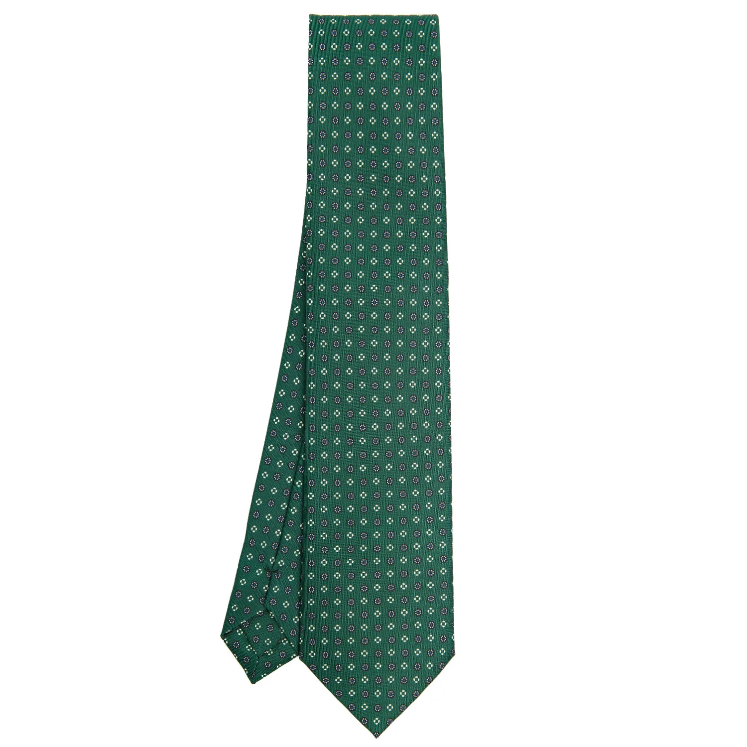 DARK GREEN CLASSIC SILK TIE - Image 2