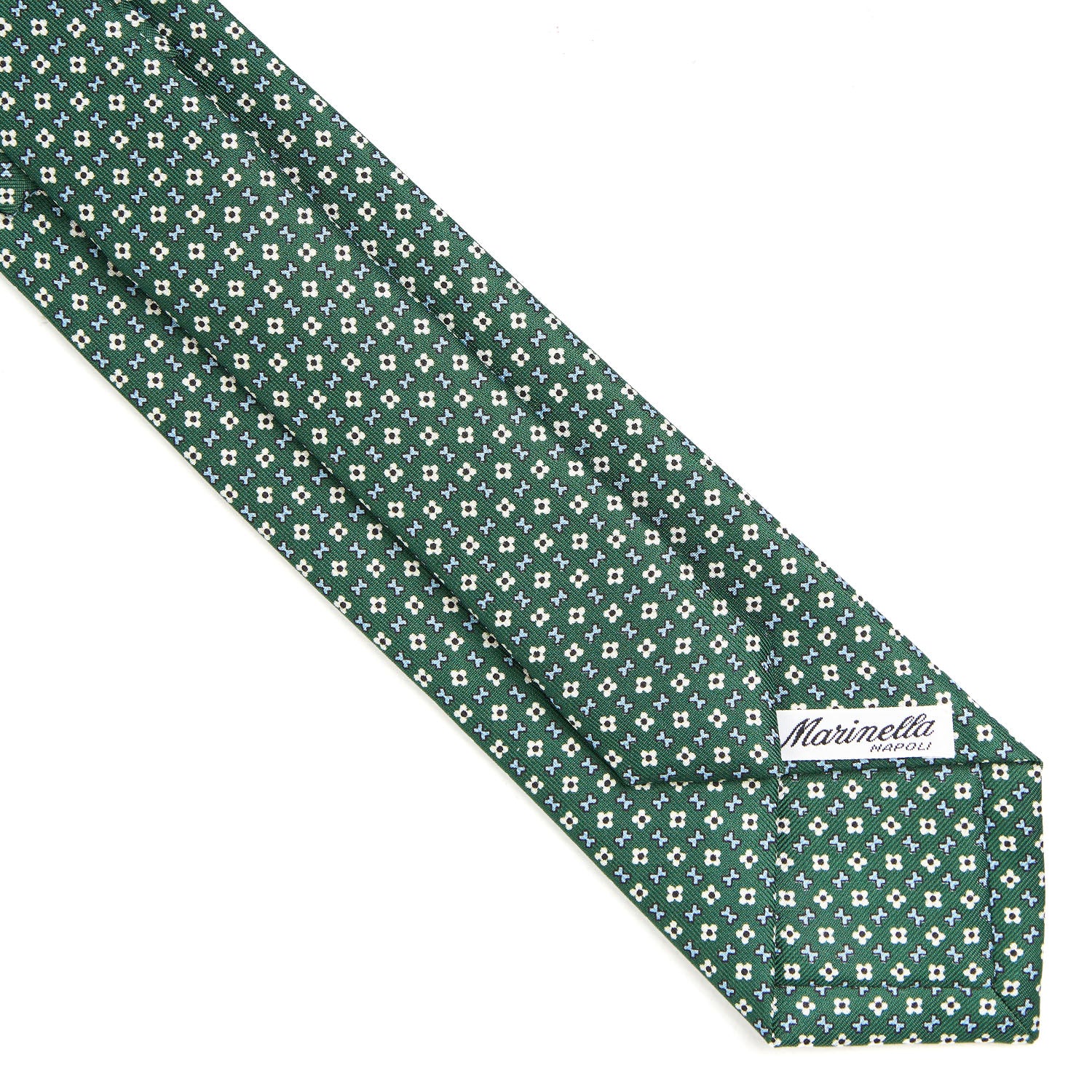 DARK GREEN EXTRA LONG SARTORIAL SILK TIE - Image 4