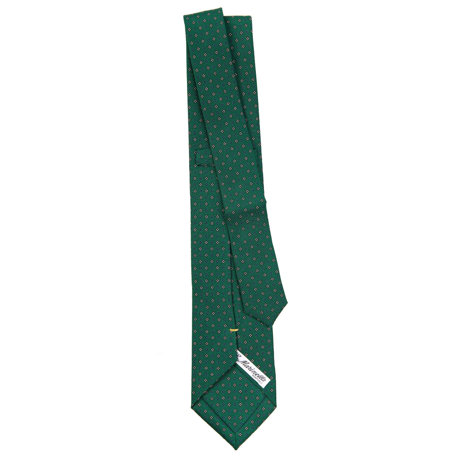 DARK GREEN EXTRA LONG SARTORIAL SILK TIE - Image 3