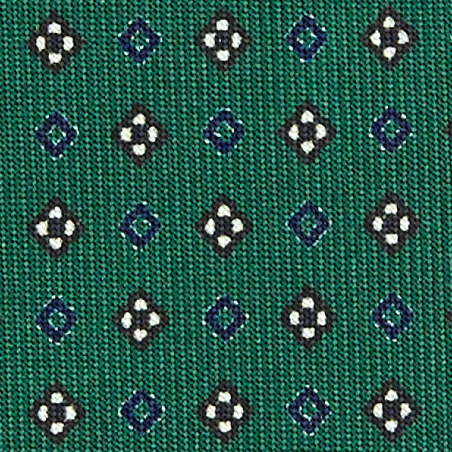 DARK GREEN EXTRA LONG SARTORIAL SILK TIE - Image 5