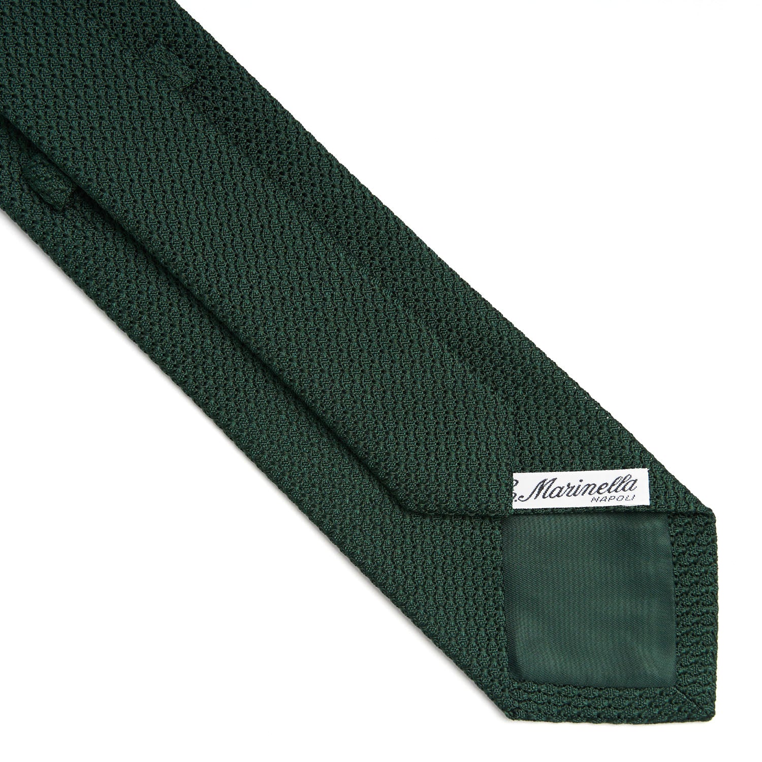 DARK GREEN SARTORIAL TIE - Image 4