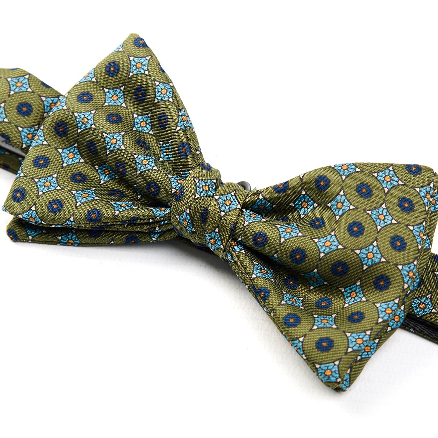 DARK GREEN PRE-KNOTTED BOWTIE - Image 2