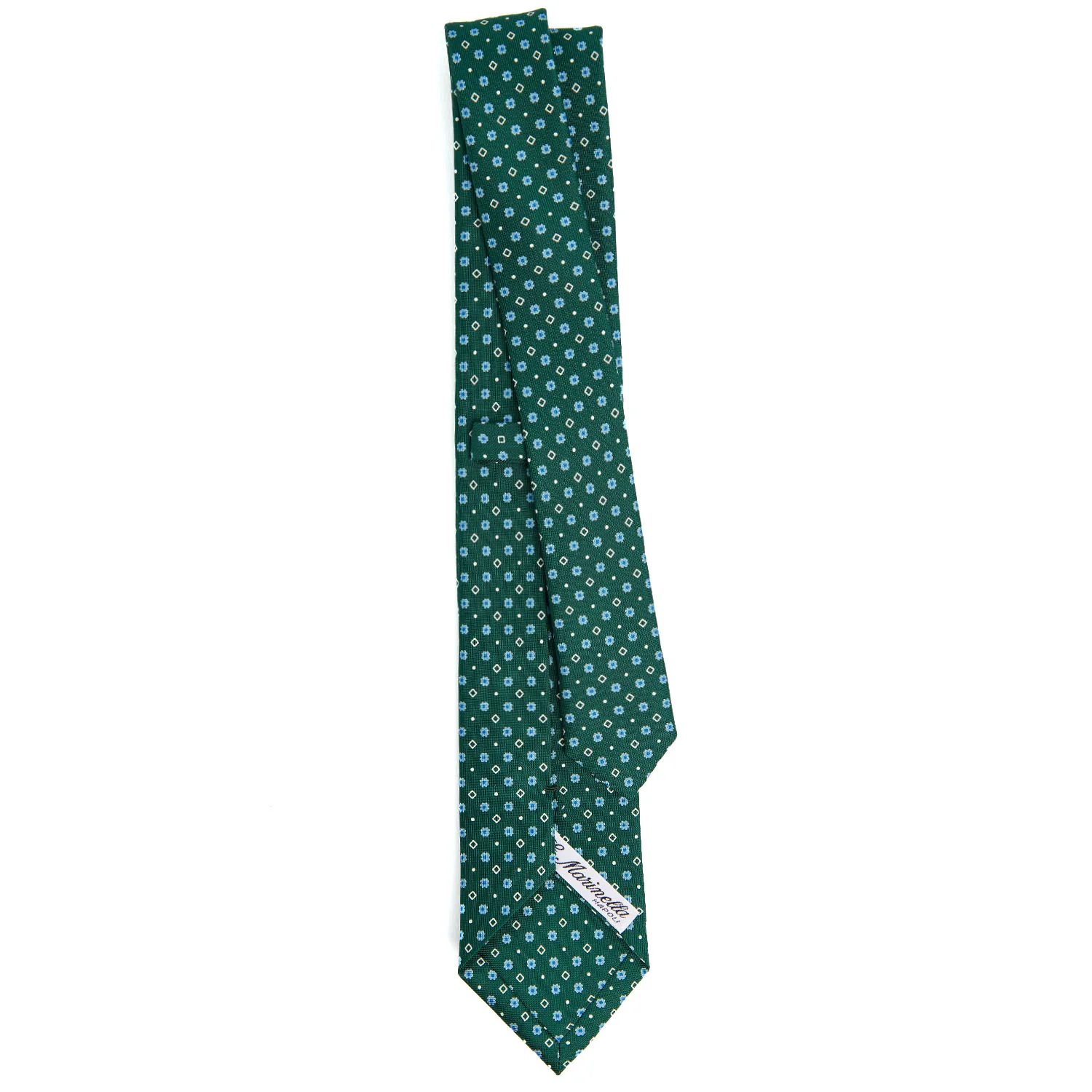 DARK GREEN SARTORIAL 7 CM SILK TIE - Image 3