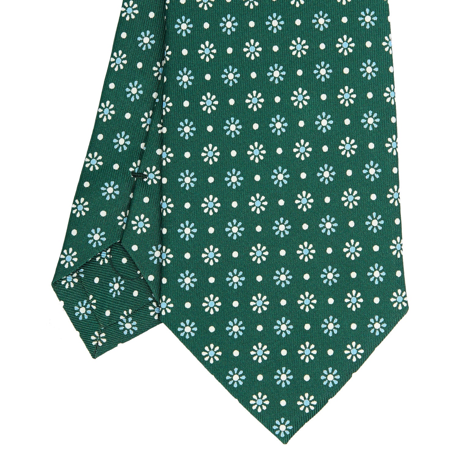 DARK GREEN SARTORIAL CLASSIC SILK TIE