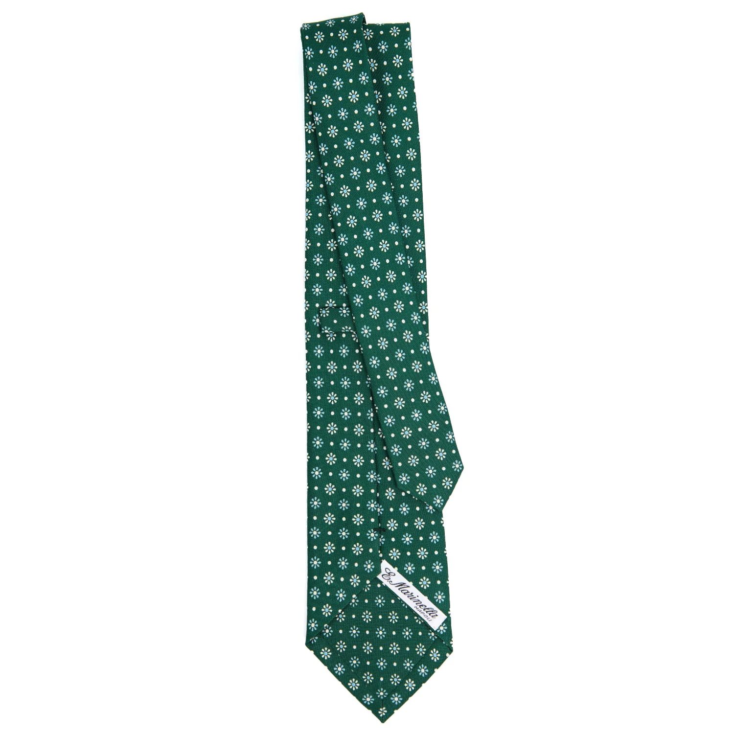 DARK GREEN SARTORIAL CLASSIC SILK TIE - Image 3