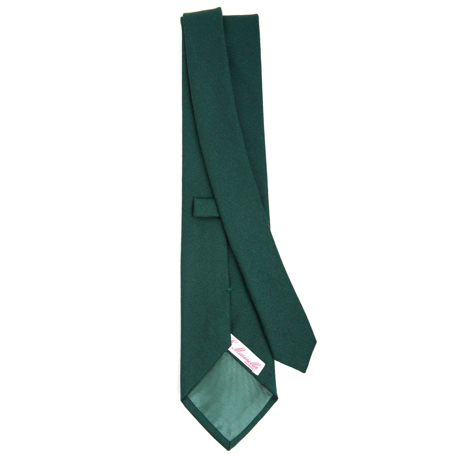 DARK GREEN WOOL LADY TIE - Image 3