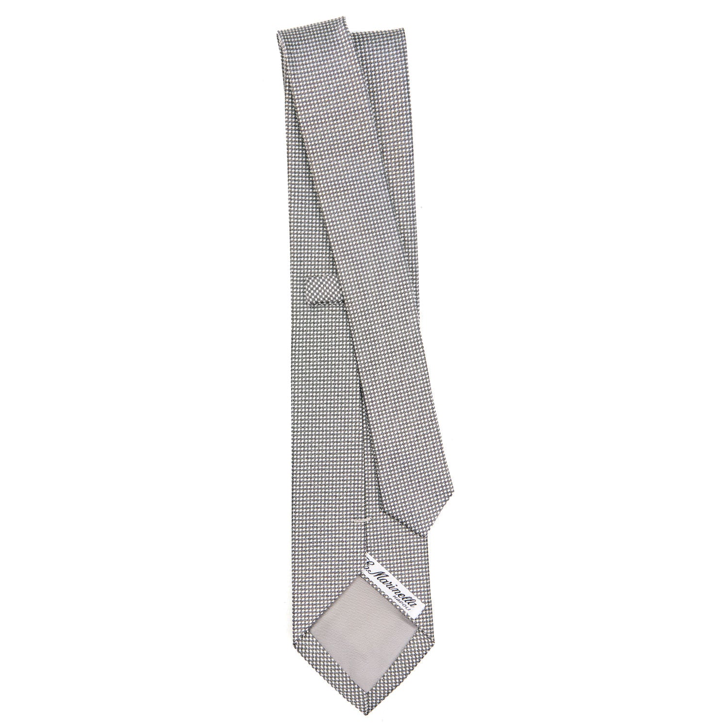 DARK GREY CEREMONIAL TIE - Image 3