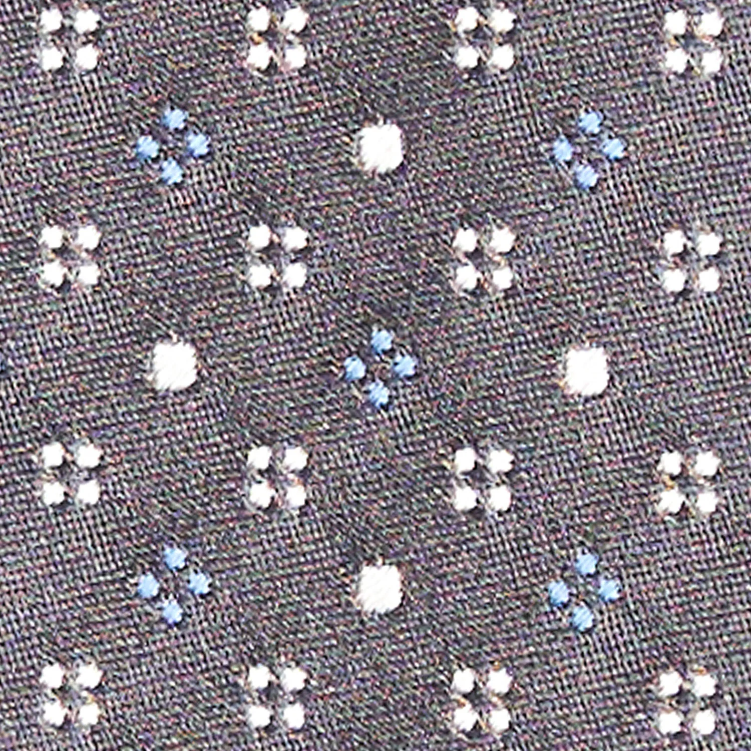 DARK GREY CEREMONIAL SILK SATIN TIE - Image 5