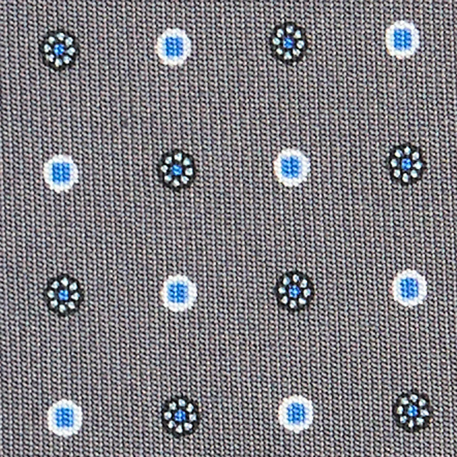 DARK GREY CLASSIC SILK TIE - Image 5