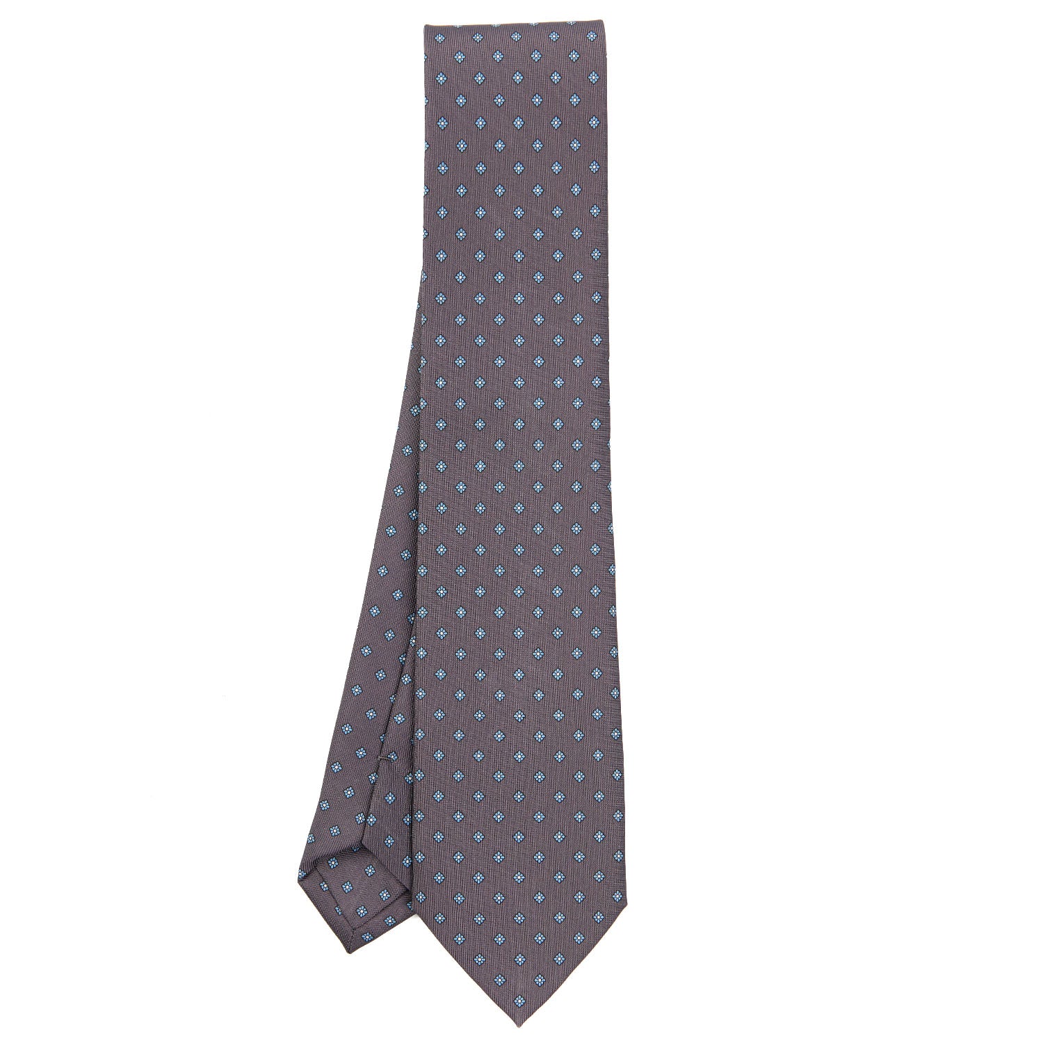 DARK GREY CLASSIC SILK TIE - Image 2