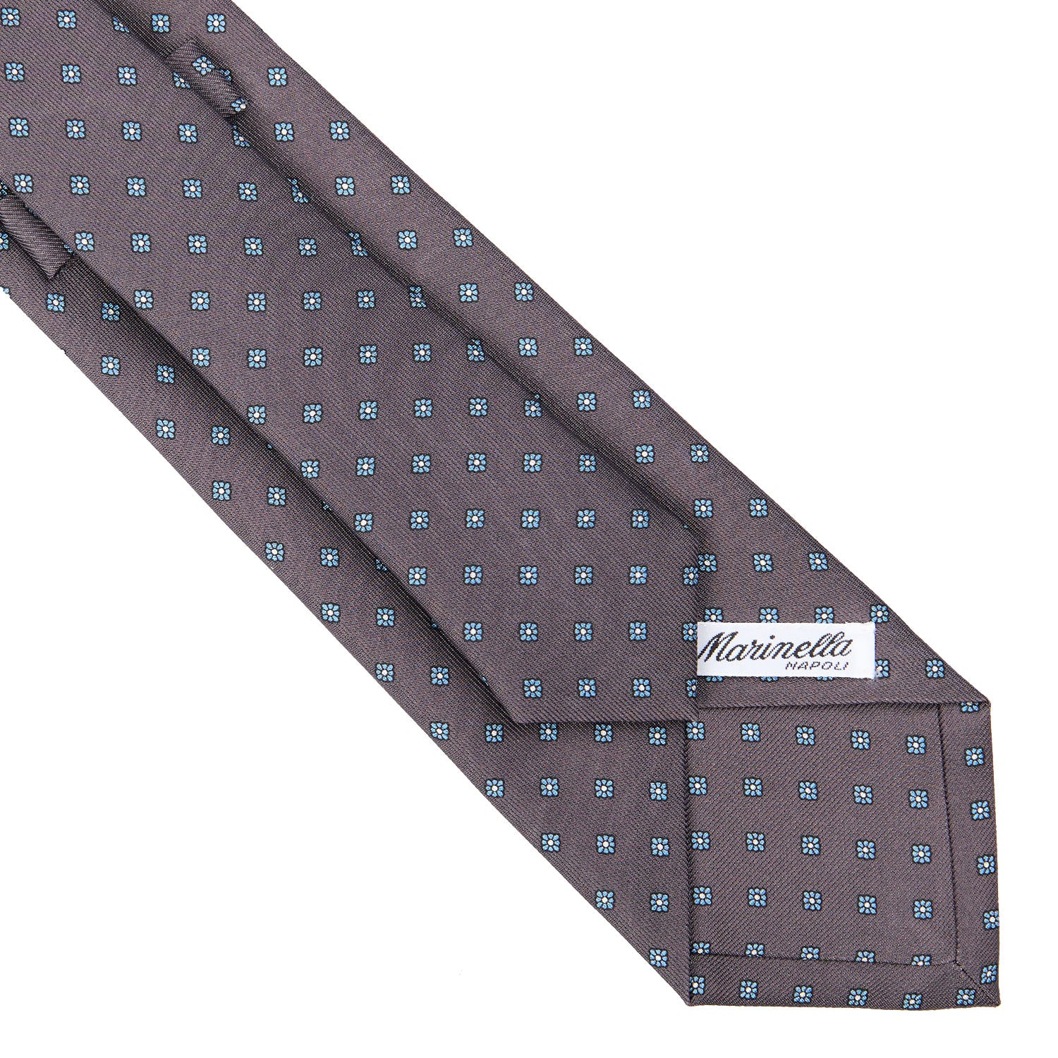 DARK GREY CLASSIC SILK TIE - Image 4