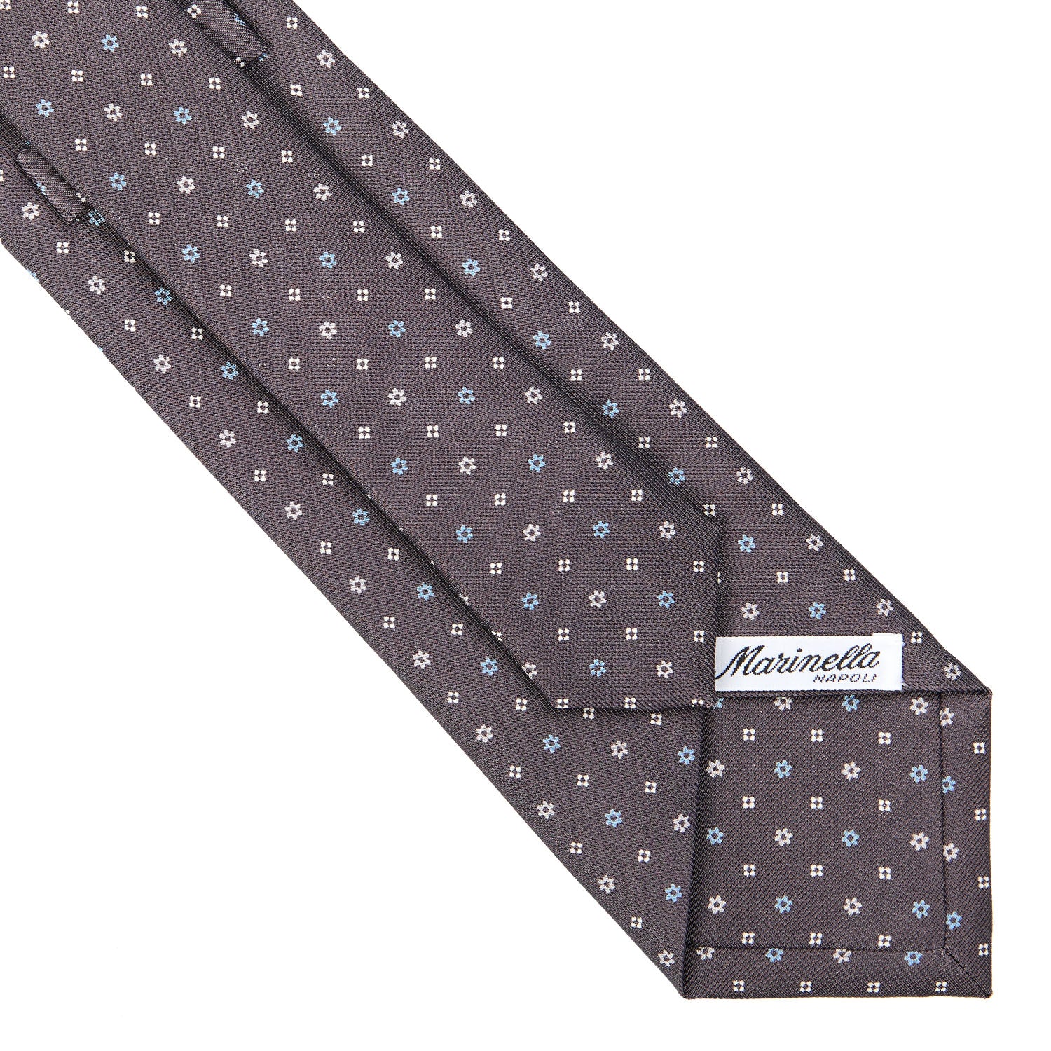 DARK GREY CLASSIC SILK TIE - Image 4