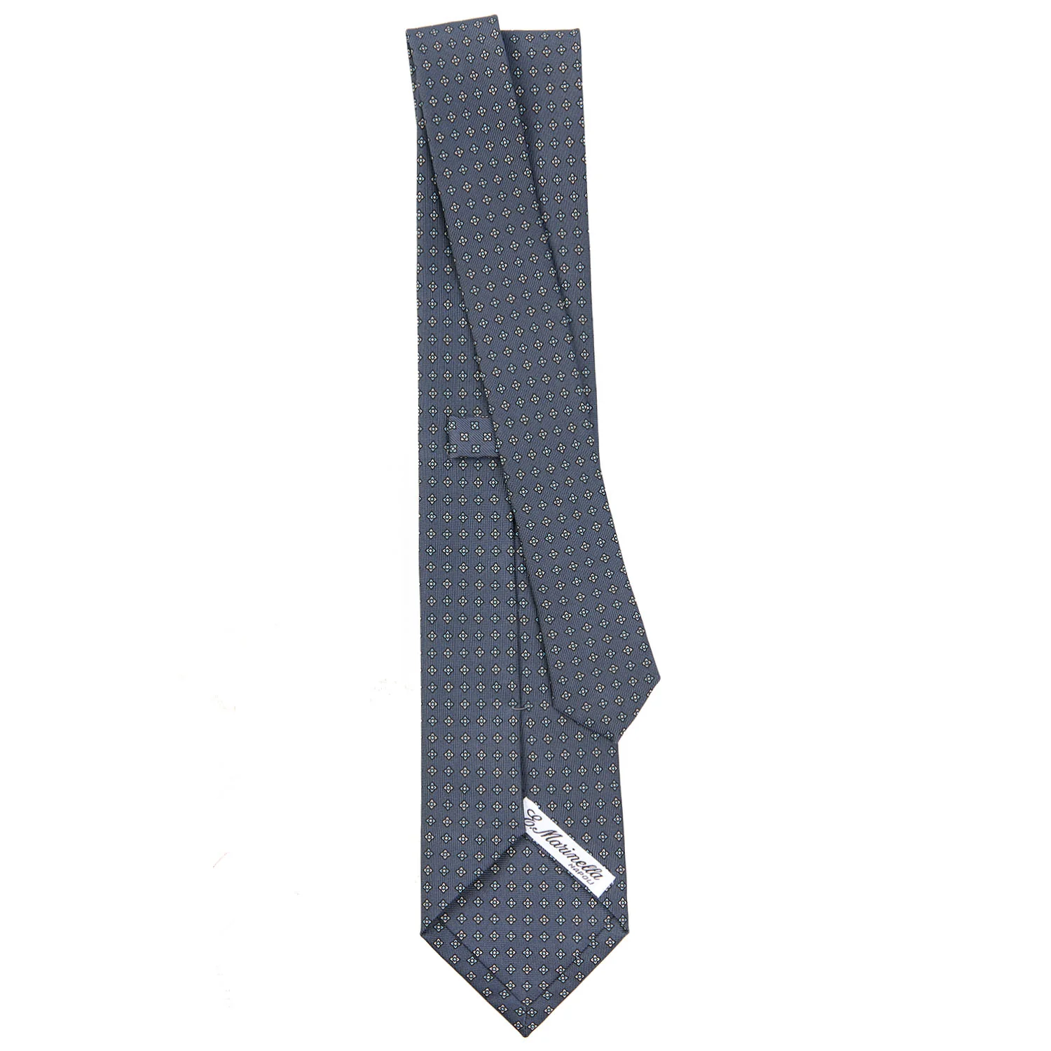 DARK GREY CLASSIC SILK TIE - Image 3
