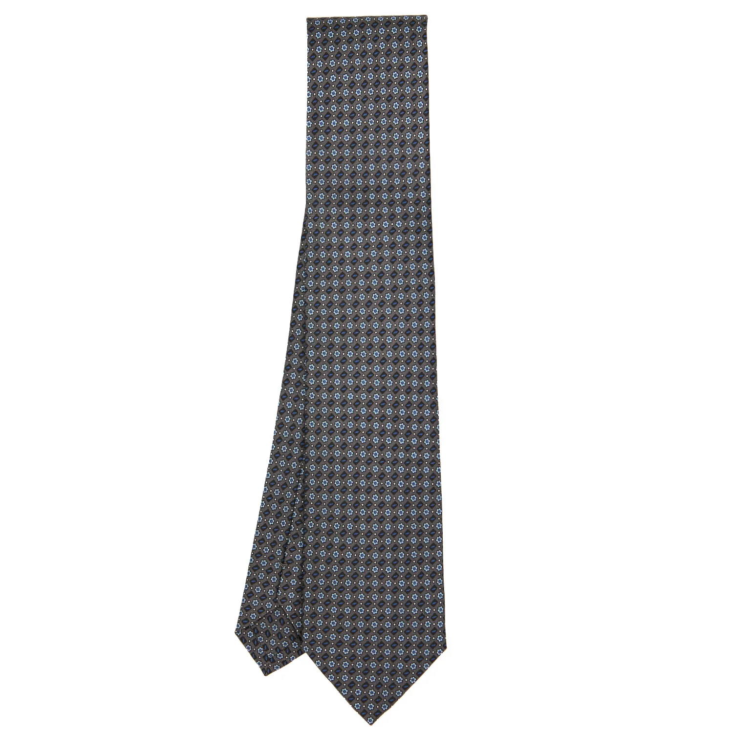 DARK GREY CLASSIC SILK TIE - Image 2