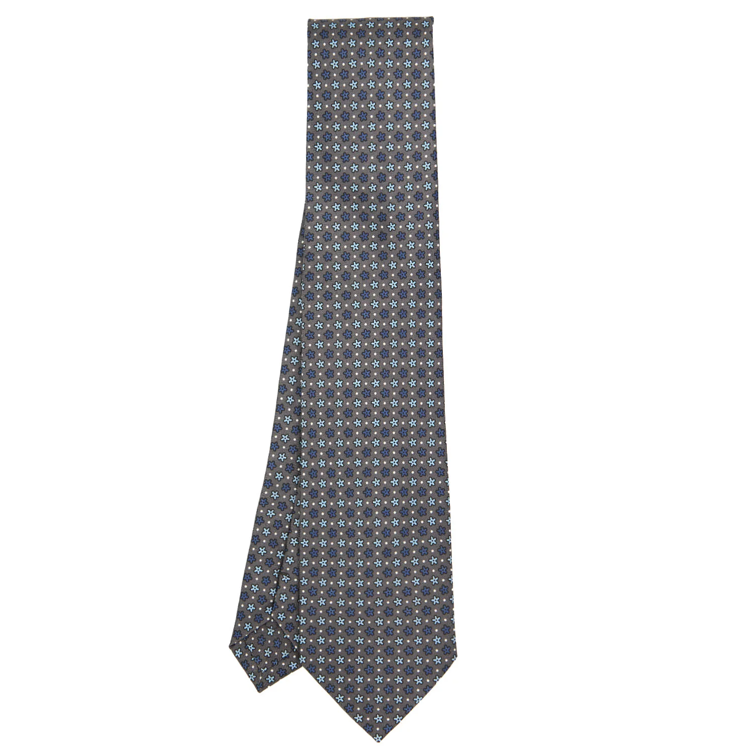 DARK GREY CLASSIC SILK TIE - Image 2