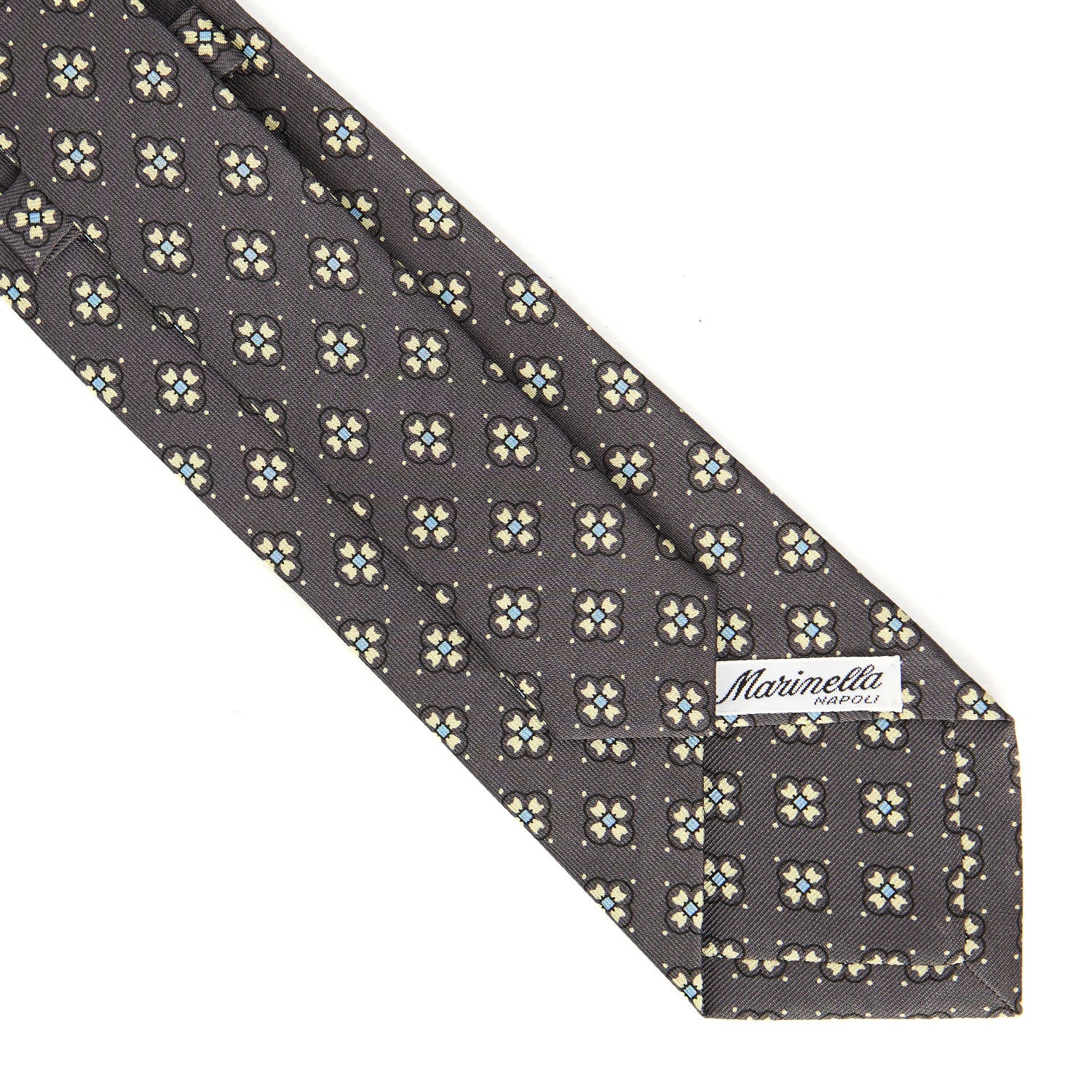 DARK GREY CLASSIC SILK TIE - Image 4
