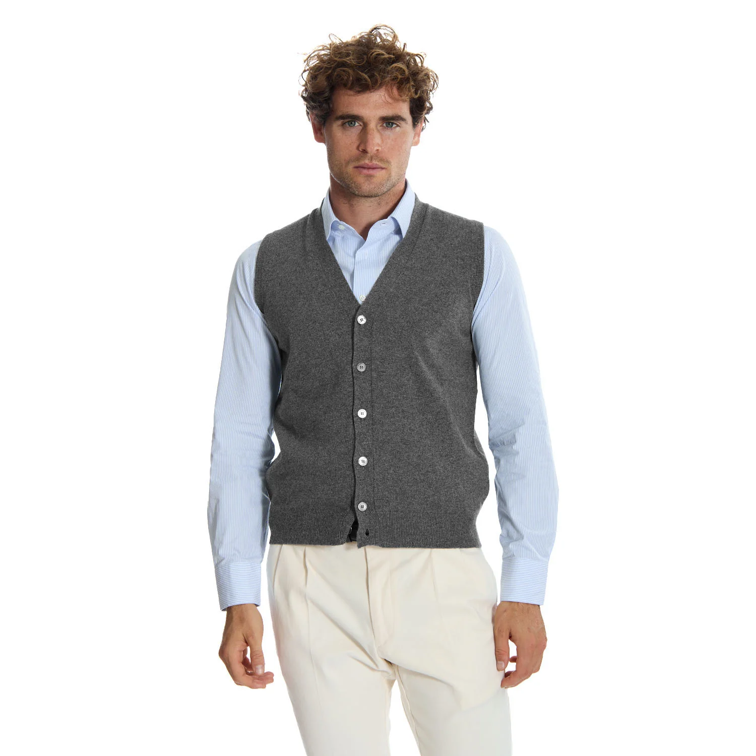 DARK GREY GILET