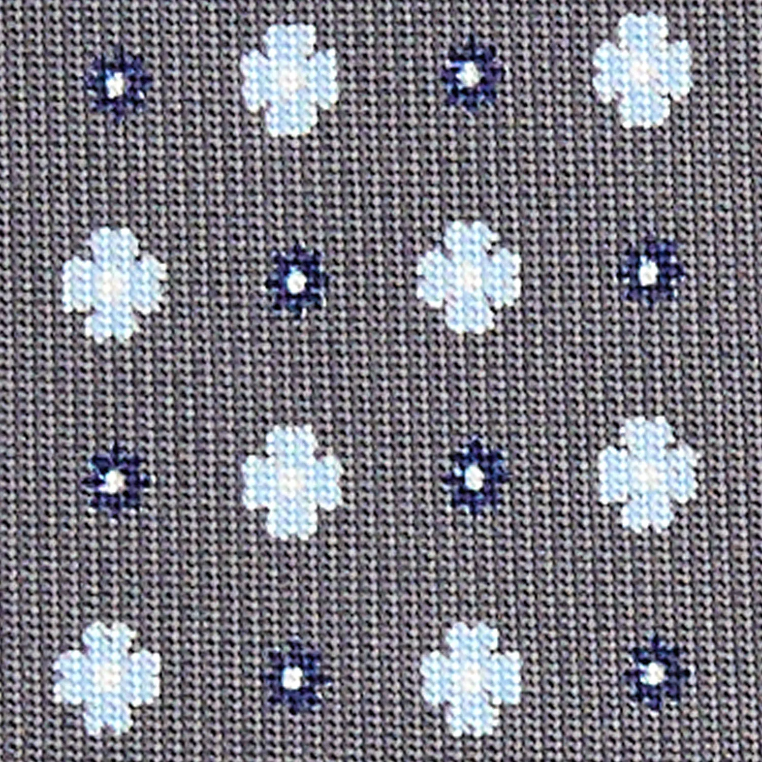 DARK GREY SARTORIAL 7 CM SILK TIE - Image 5