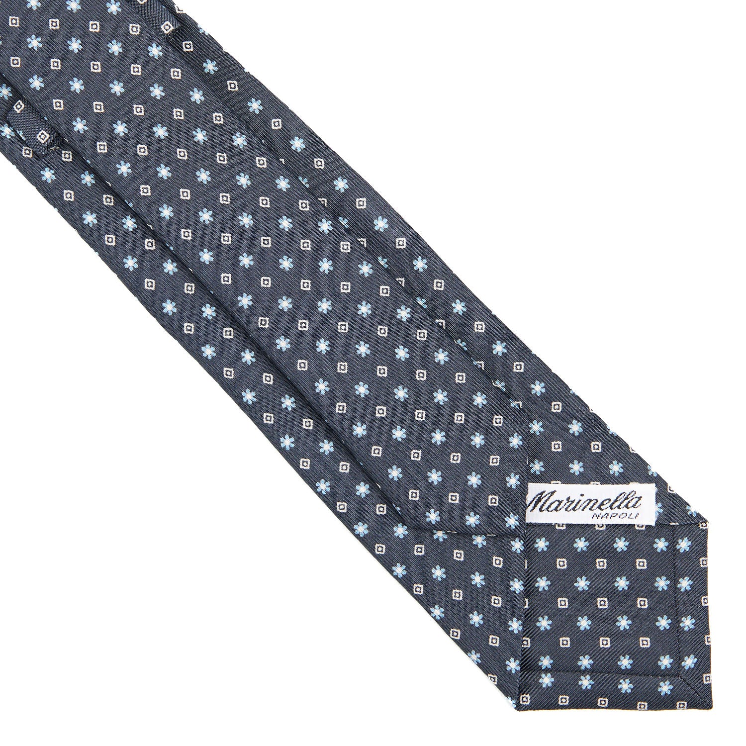 DARK GREY SARTORIAL 7 CM SILK TIE - Image 4