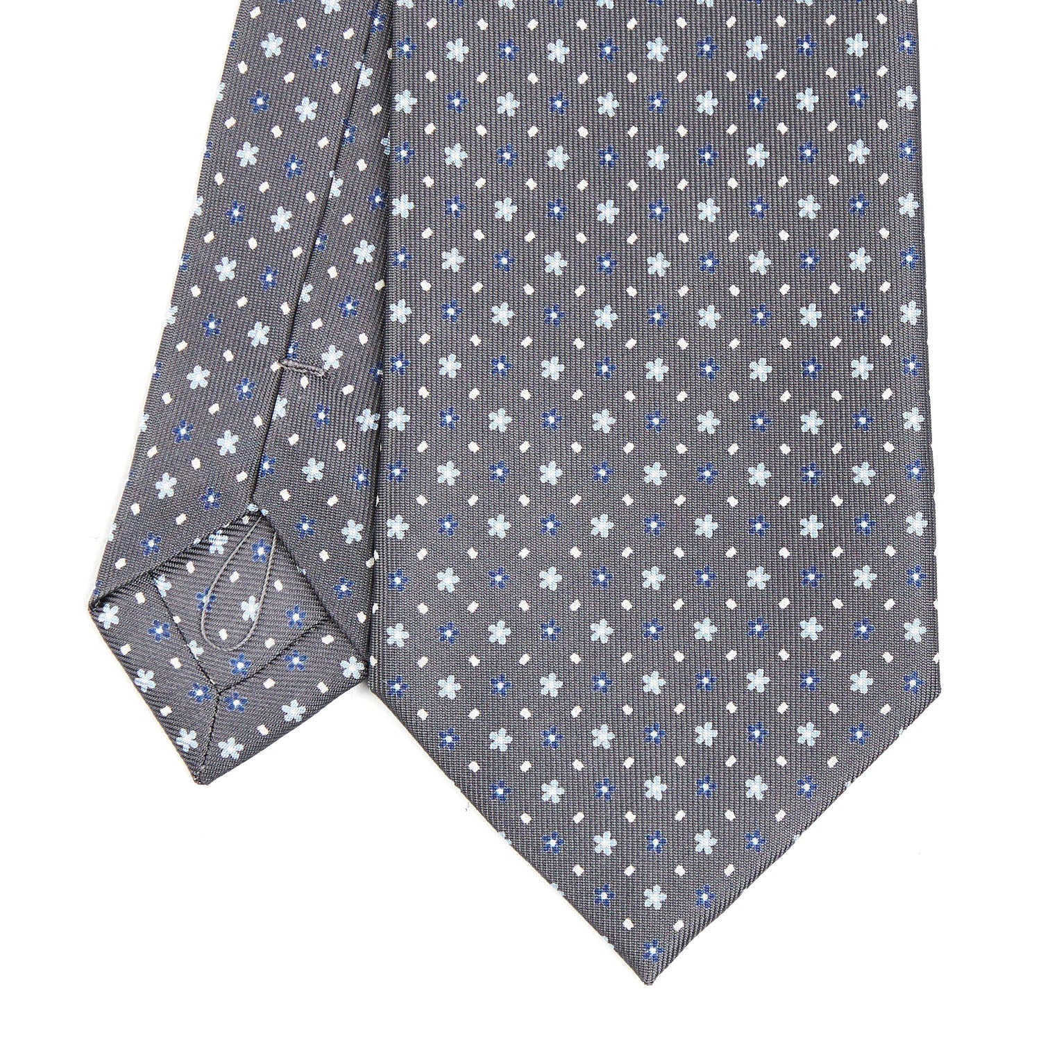DARK GREY SARTORIAL CLASSIC SILK TIE