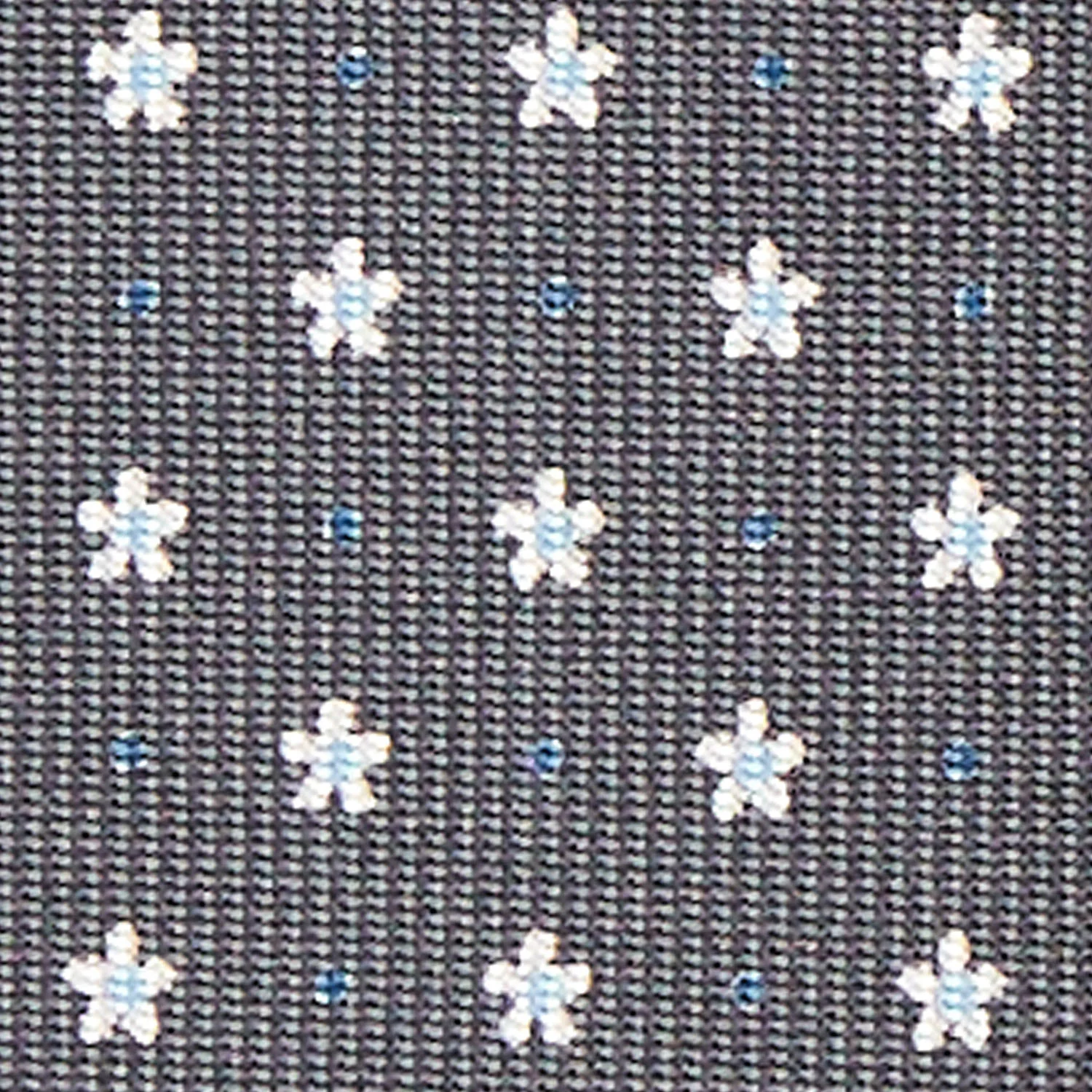 DARK GREY SARTORIAL CLASSIC SILK TIE - Image 5