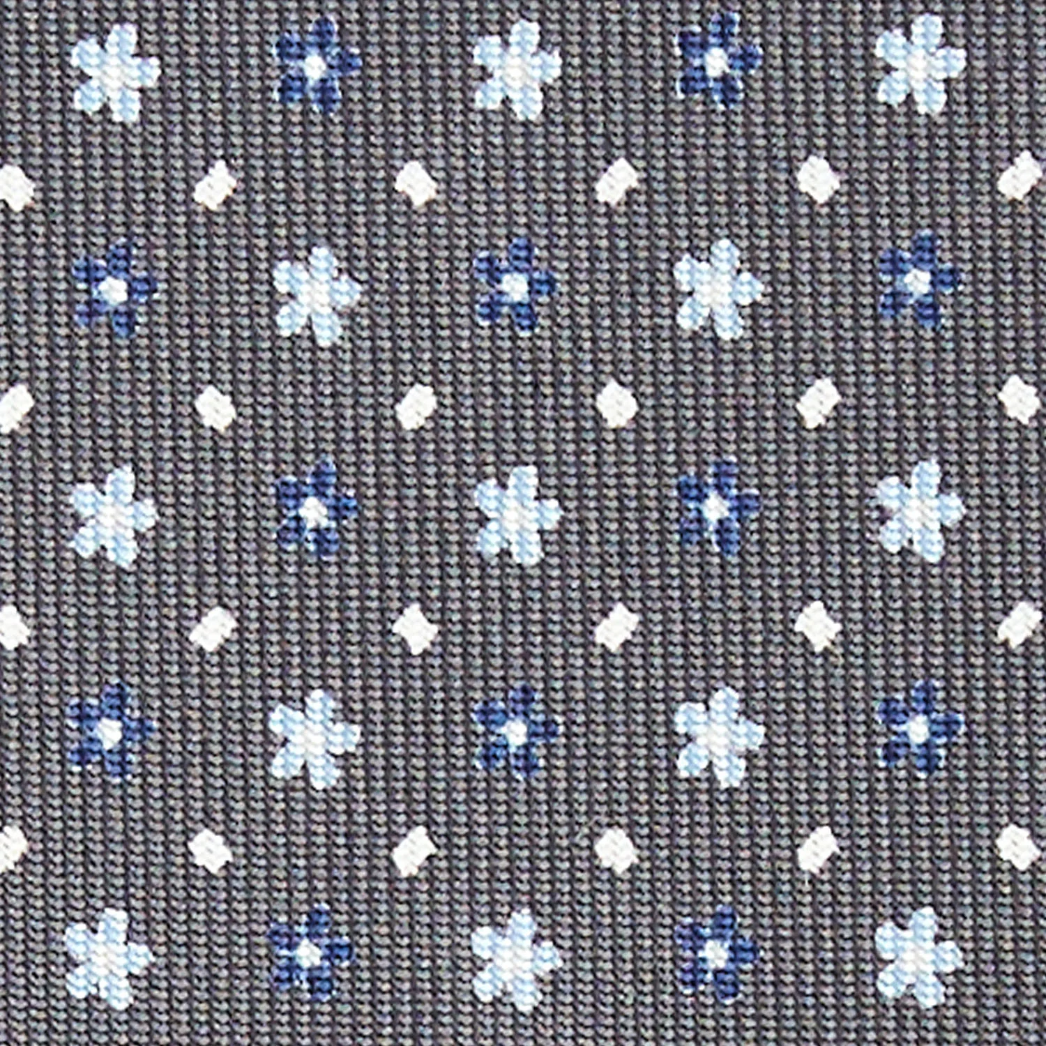 DARK GREY SARTORIAL CLASSIC SILK TIE - Image 5