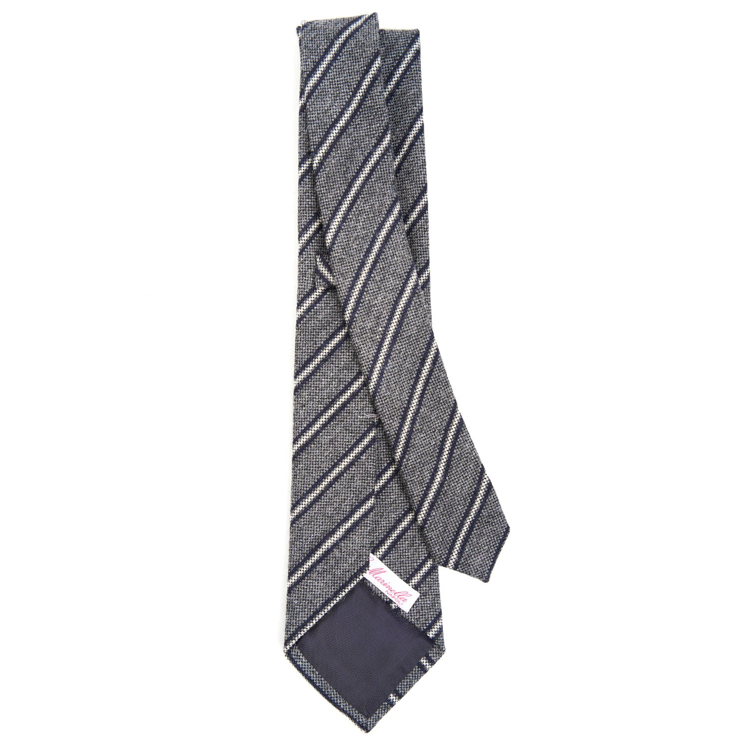 DARK GREY WOOL LADY TIE - Image 3