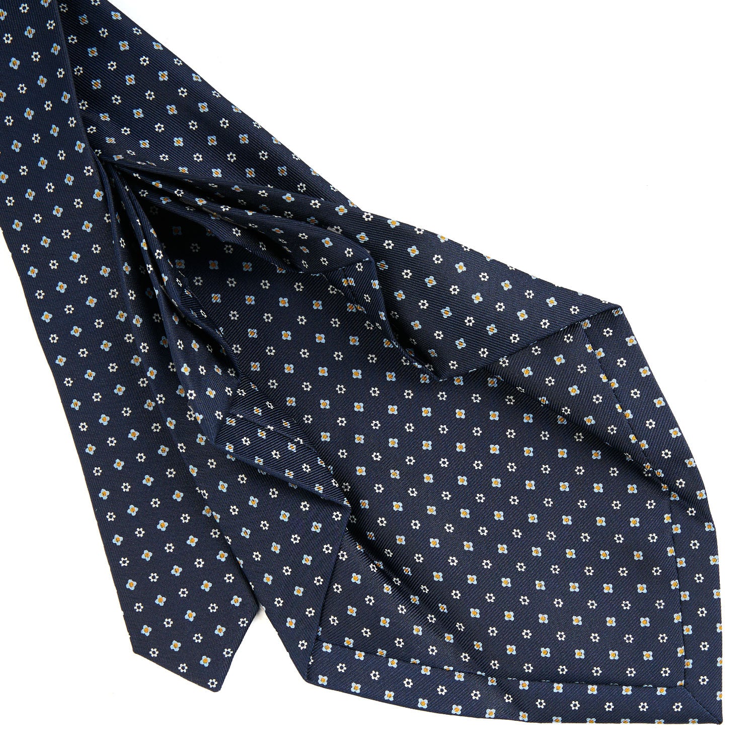 DARK BLUE 9 FOLD SARTORIAL SILK TIE