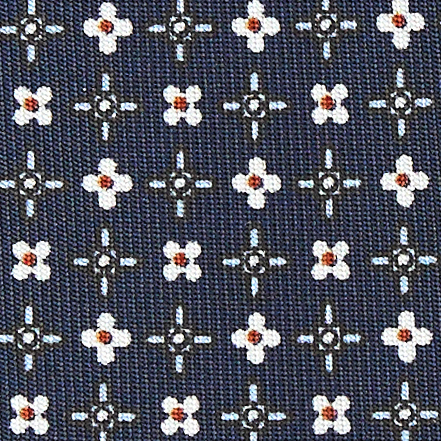 DARK BLUE SARTORIAL CLASSIC SILK TIE - Image 5