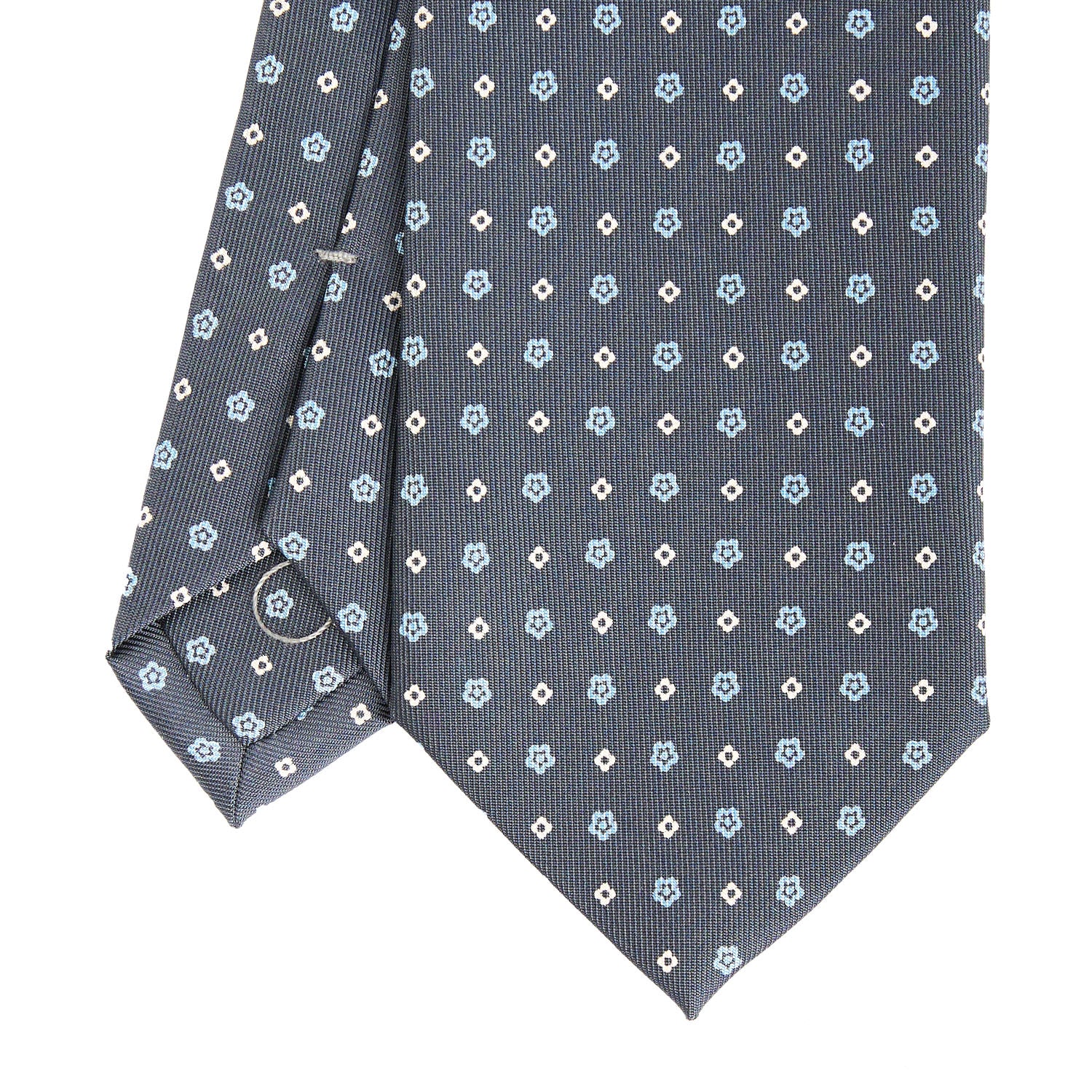 DARK GREY CLASSIC SILK TIE