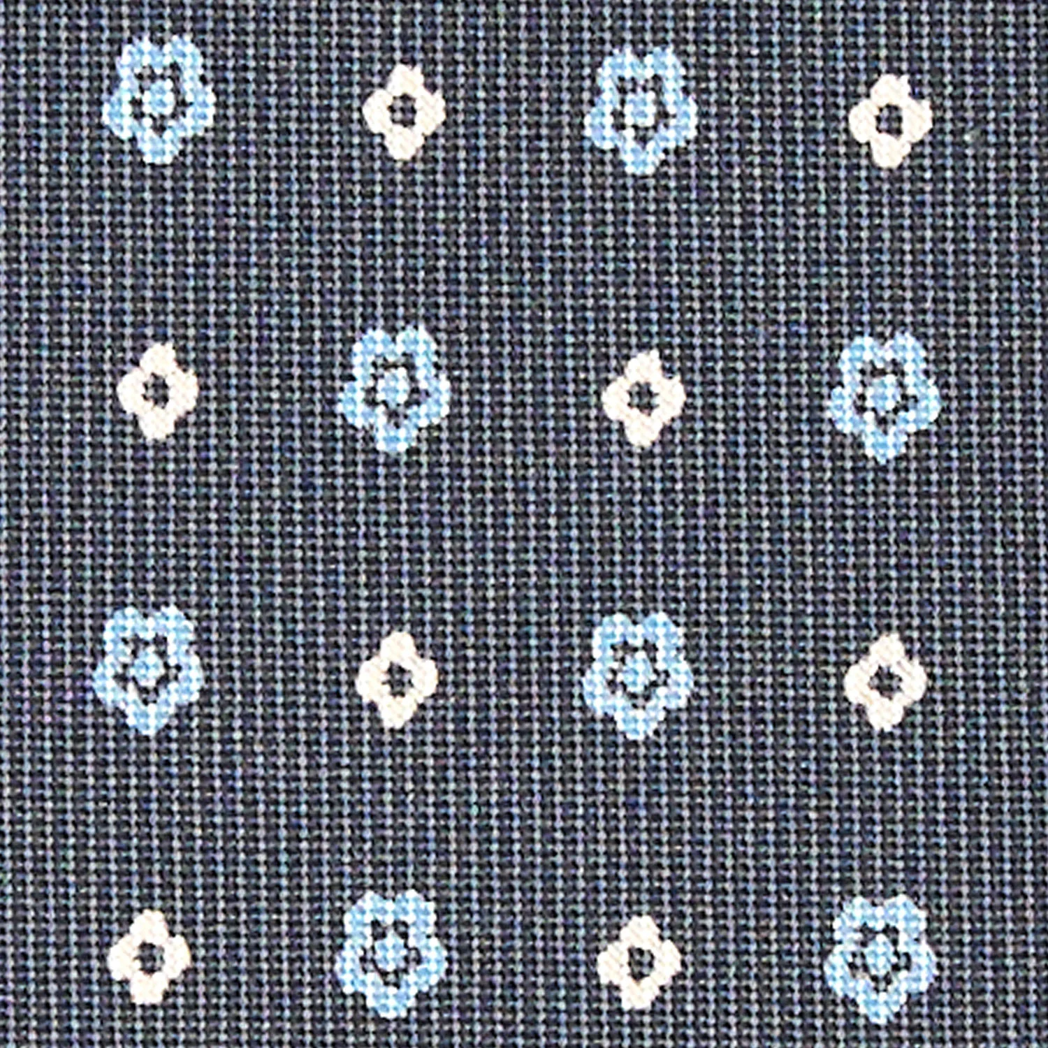 DARK GREY CLASSIC SILK TIE - Image 5