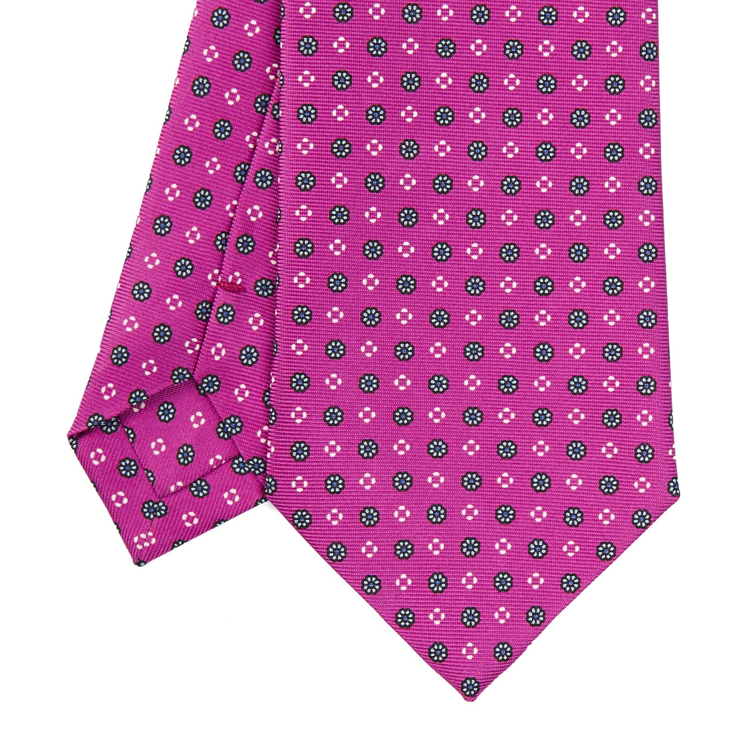 FUCHSIA SARTORIAL CLASSIC SILK TIE