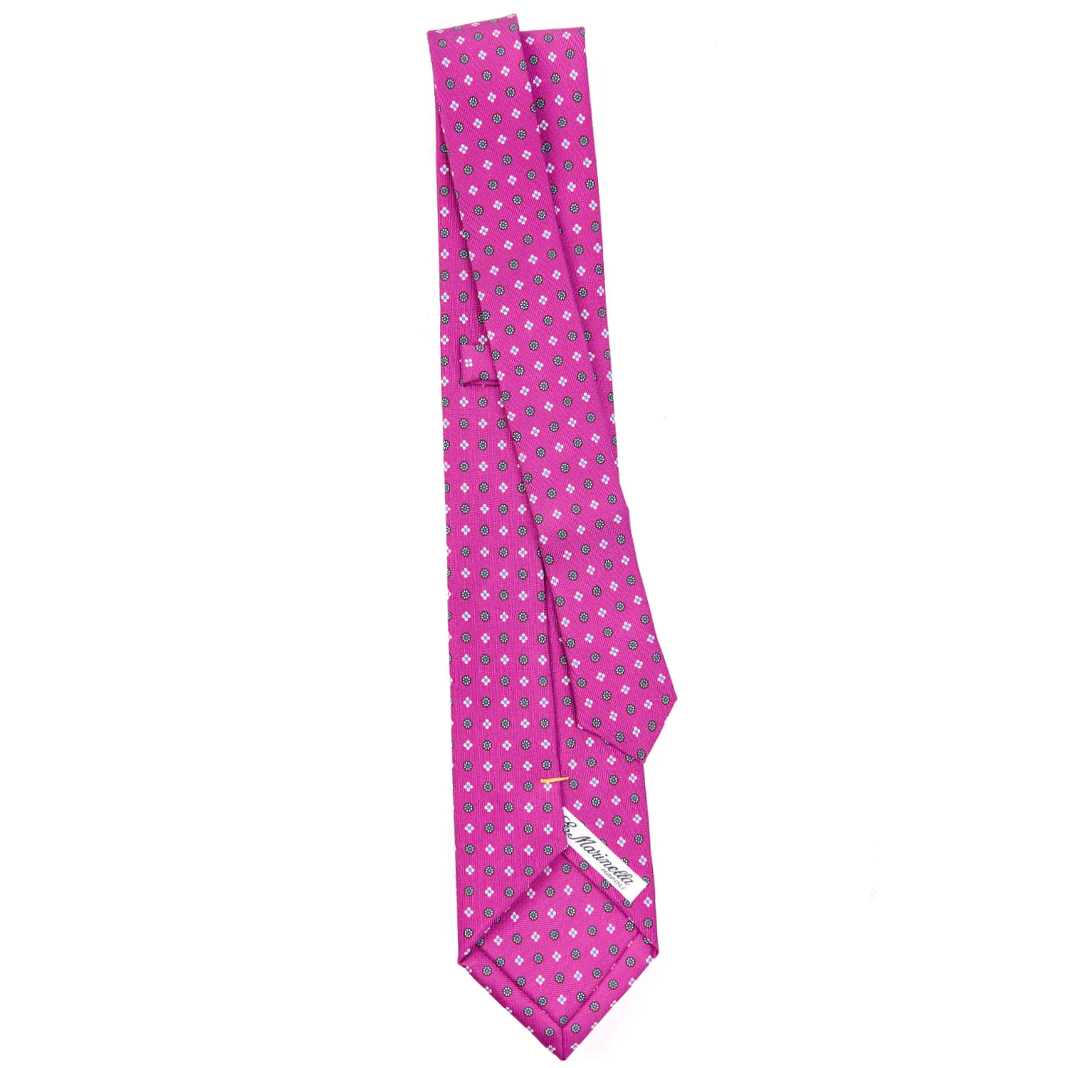 FUCHSIA EXTRA LONG SARTORIAL SILK TIE - Image 3