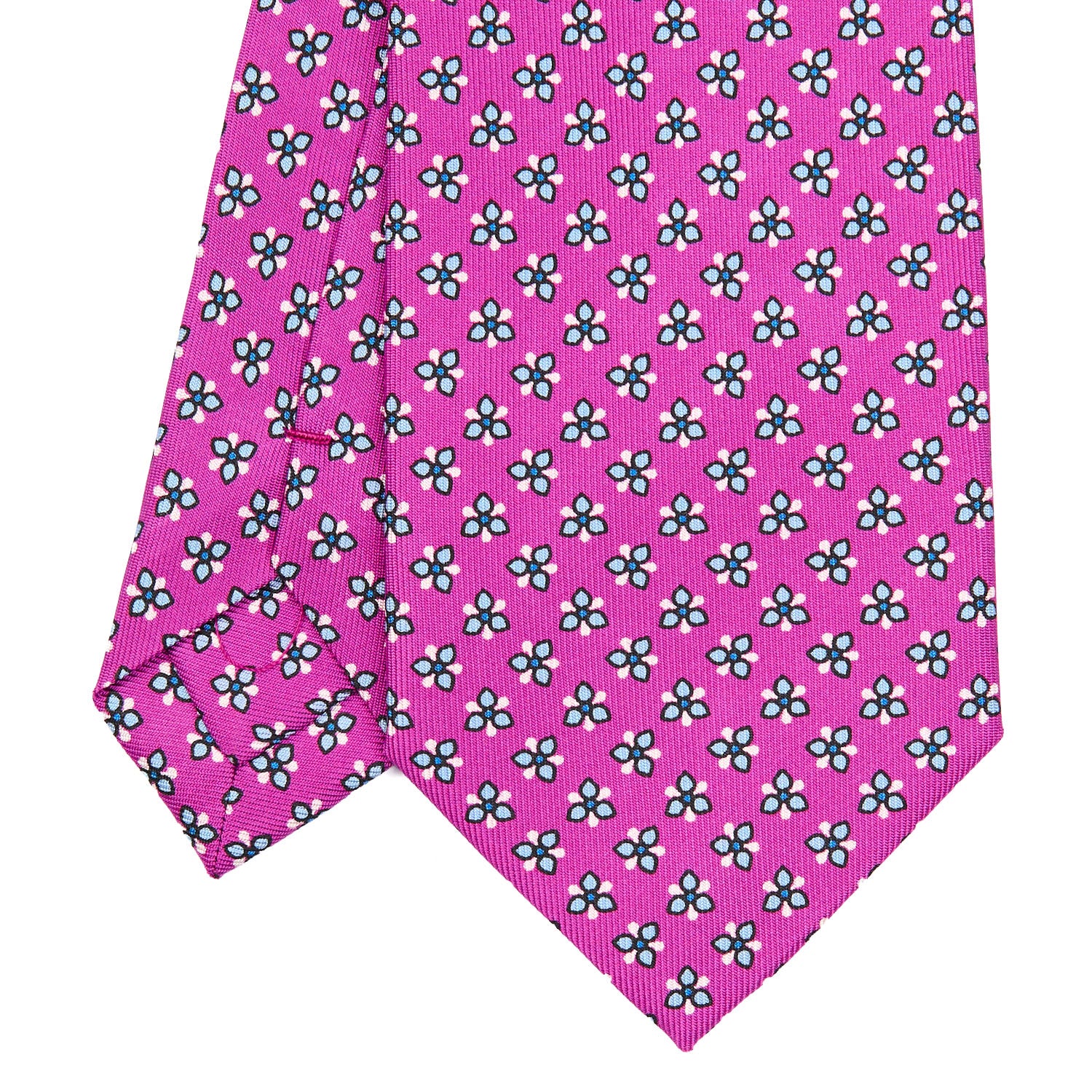 FUCHSIA SARTORIAL CLASSIC SILK TIE