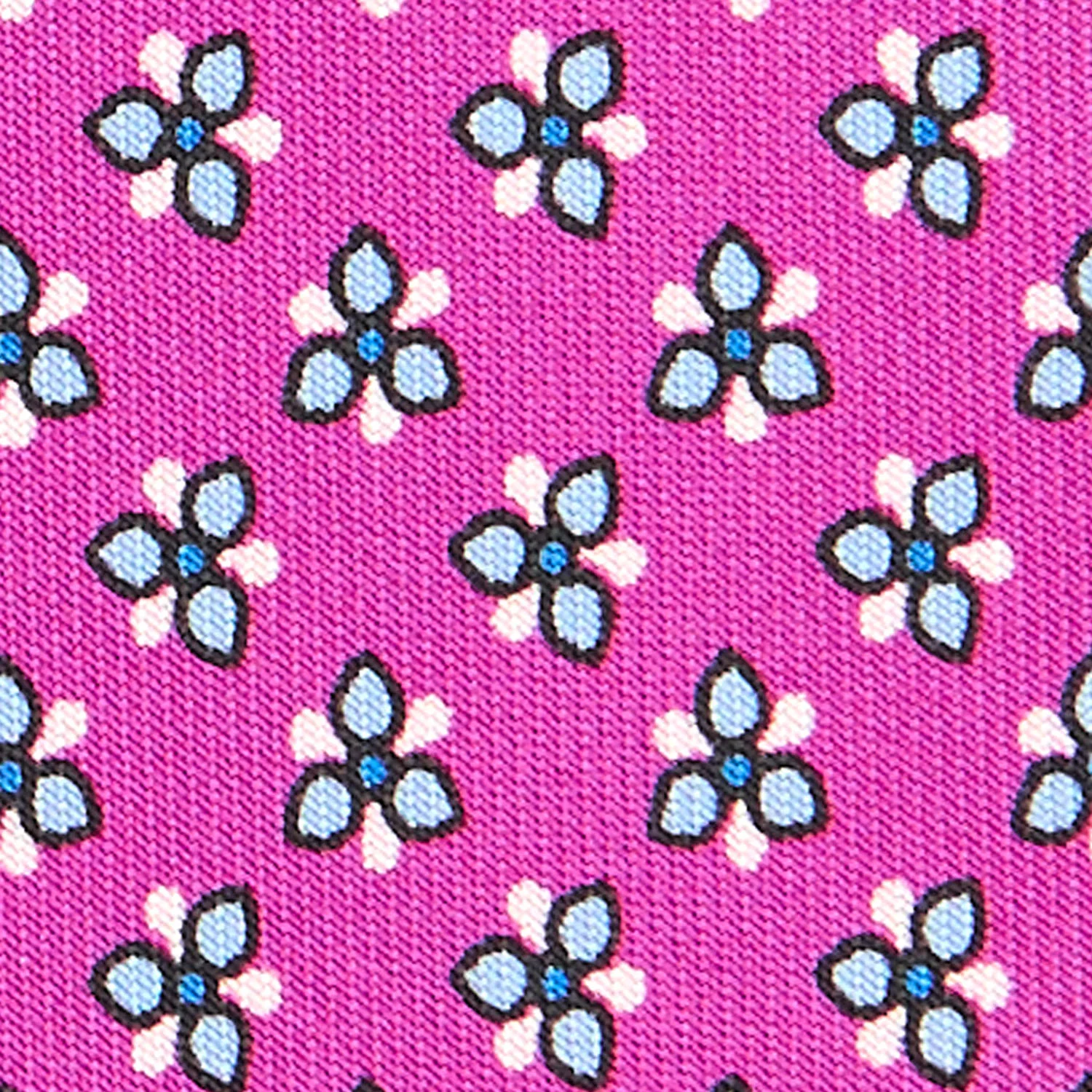 FUCHSIA SARTORIAL CLASSIC SILK TIE - Image 5