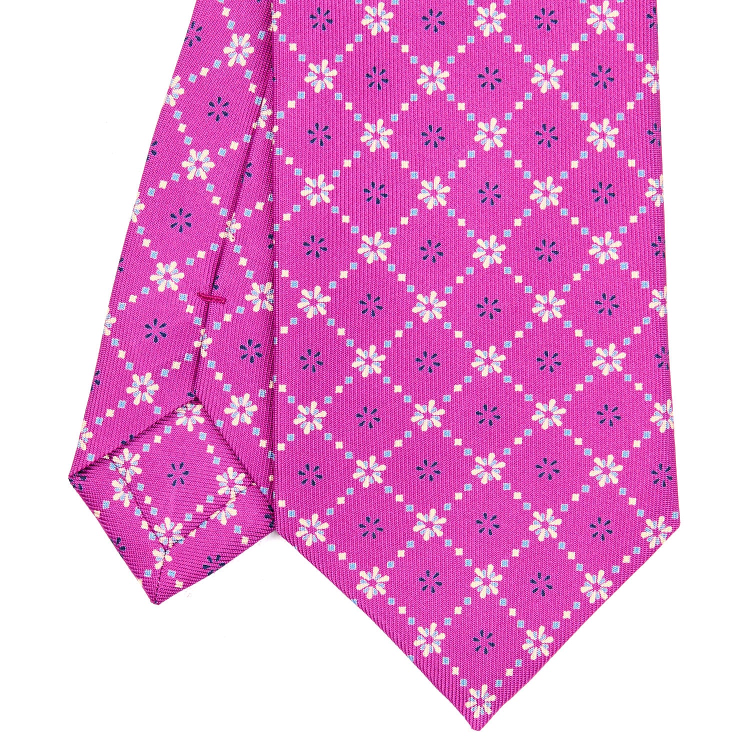 FUCHSIA SARTORIAL CLASSIC SILK TIE