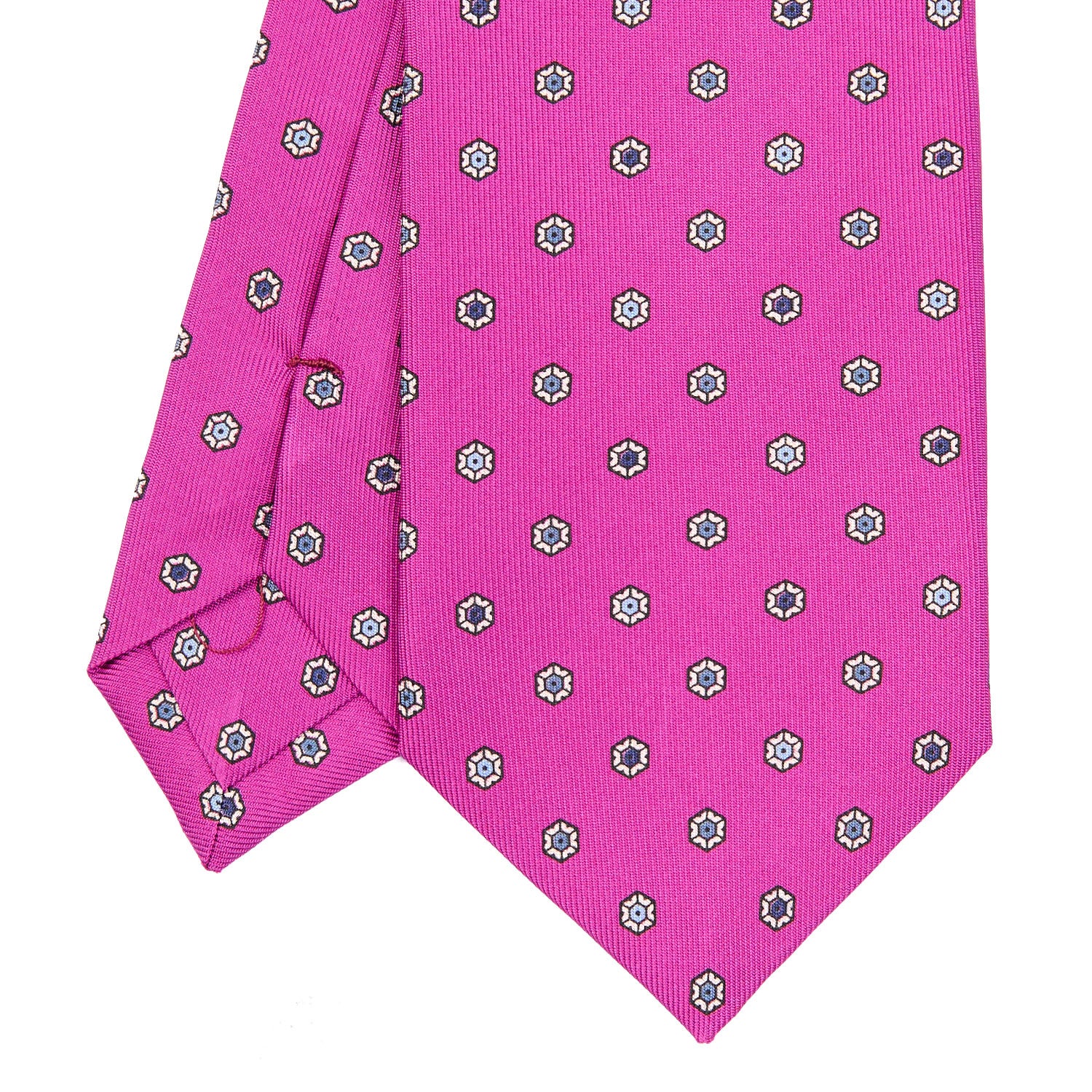 FUCHSIA SARTORIAL CLASSIC SILK TIE