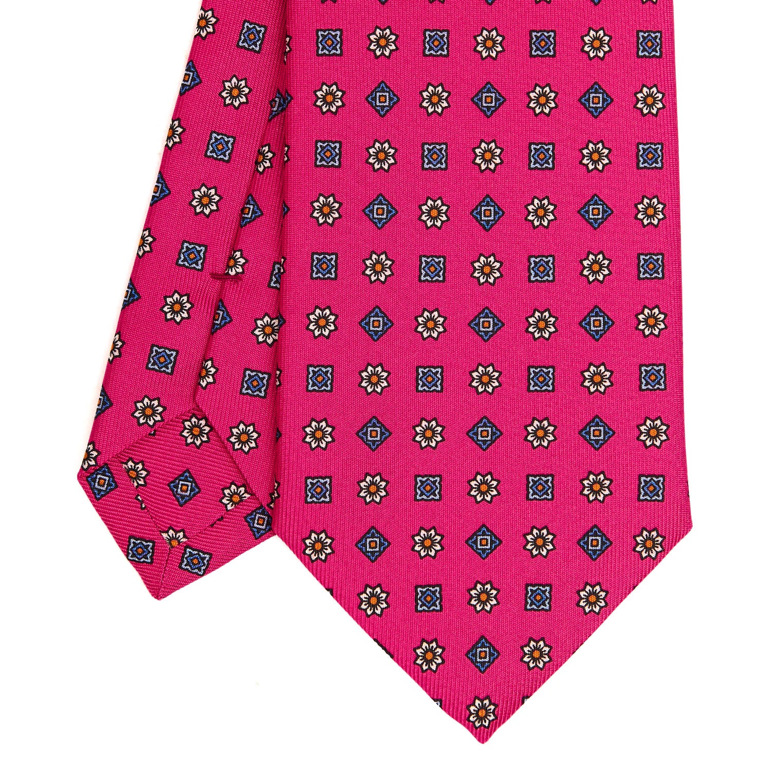 FUCHSIA SARTORIAL CLASSIC SILK TIE