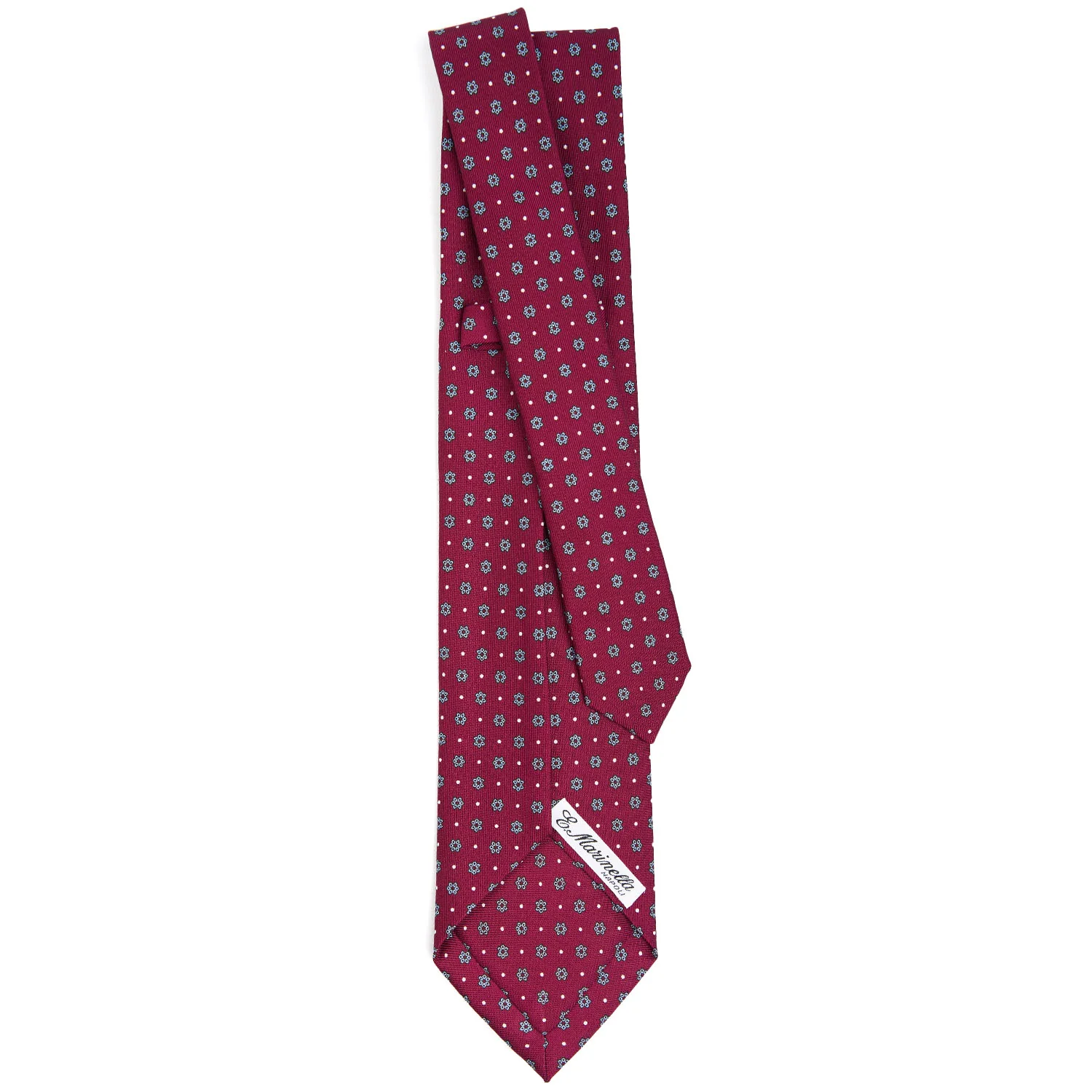 FUCSIA 5 FOLD SARTORIAL SILK TIE - Image 3