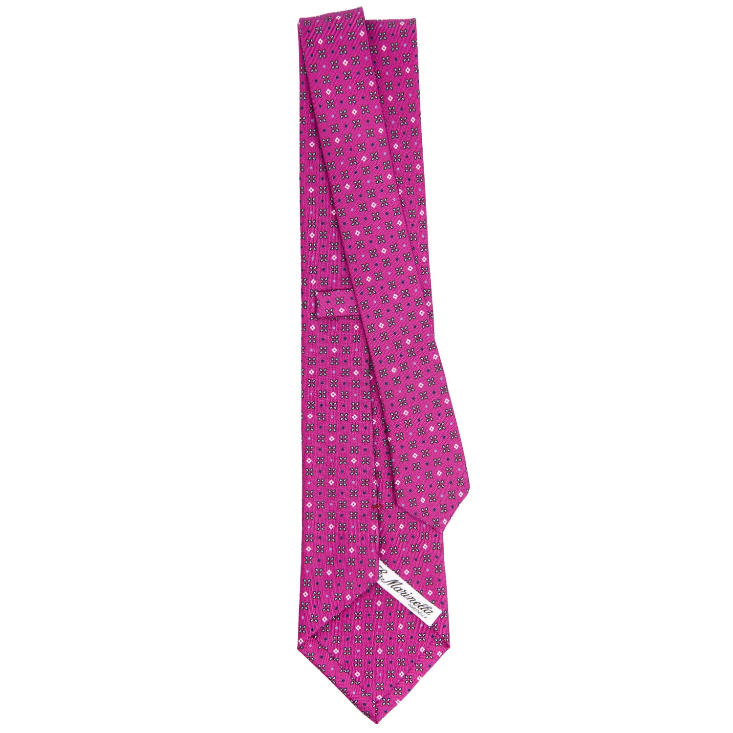 FUCHSIA CLASSIC SILK TIE - Image 3