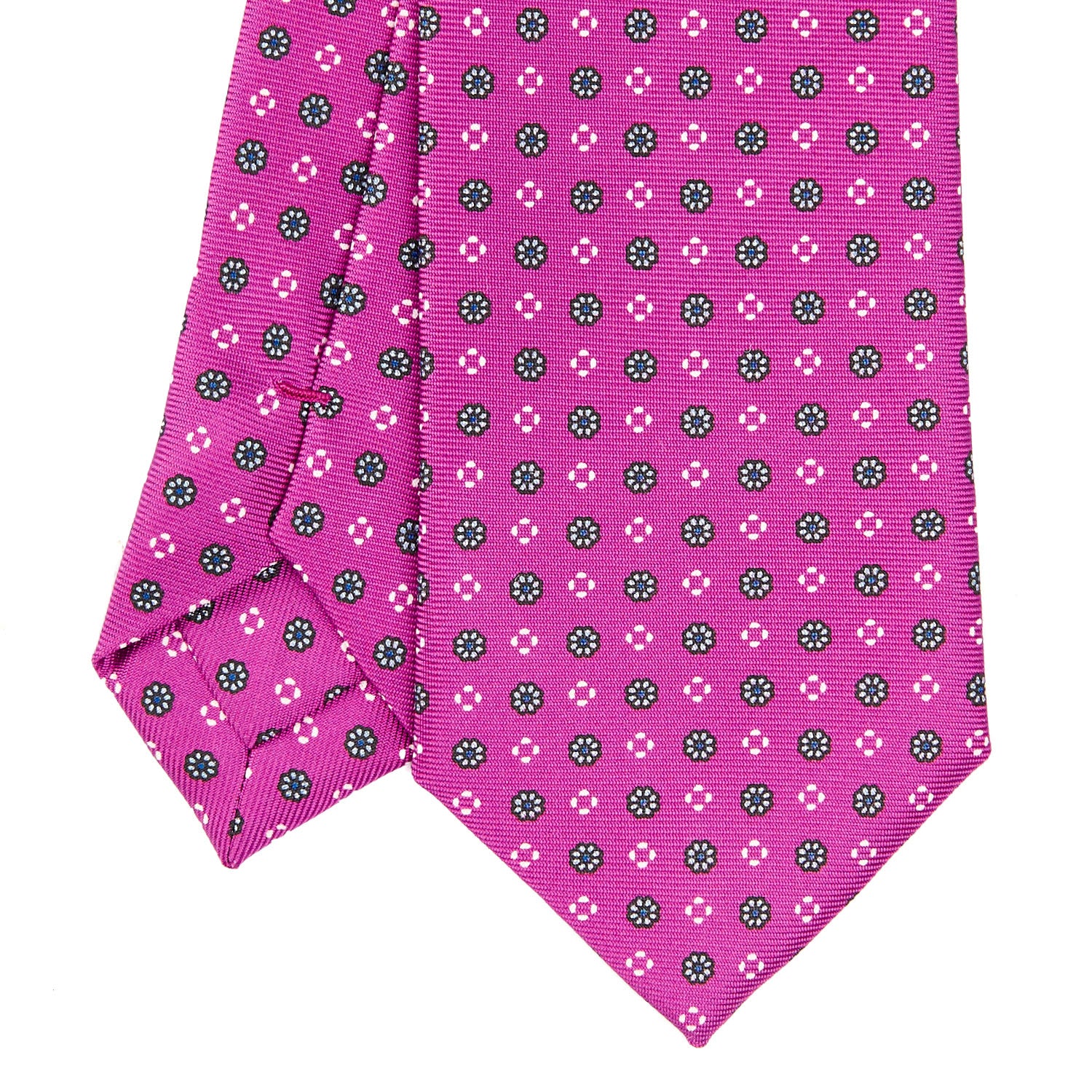 FUCHSIA SARTORIAL 7 CM SILK TIE