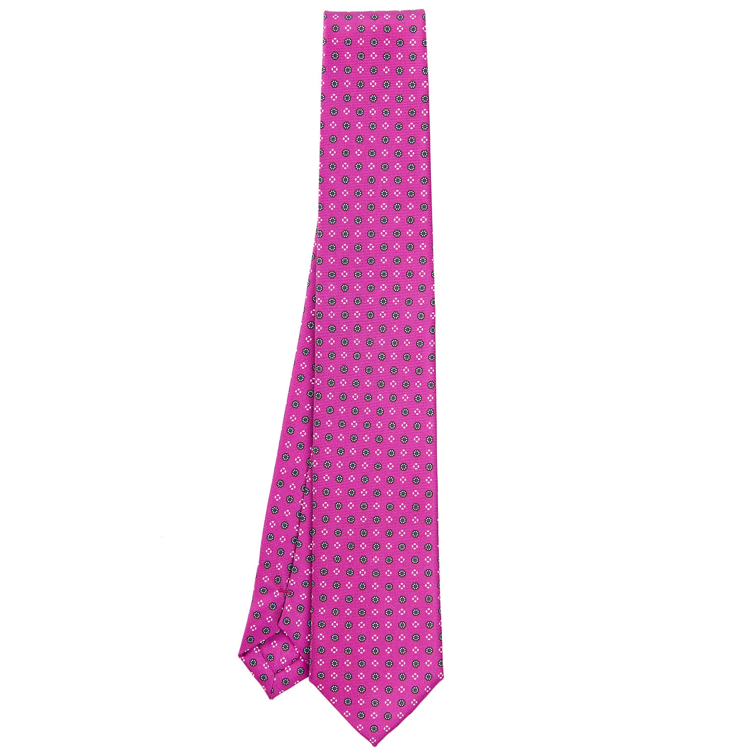 FUCHSIA SARTORIAL 7 CM SILK TIE - Image 2