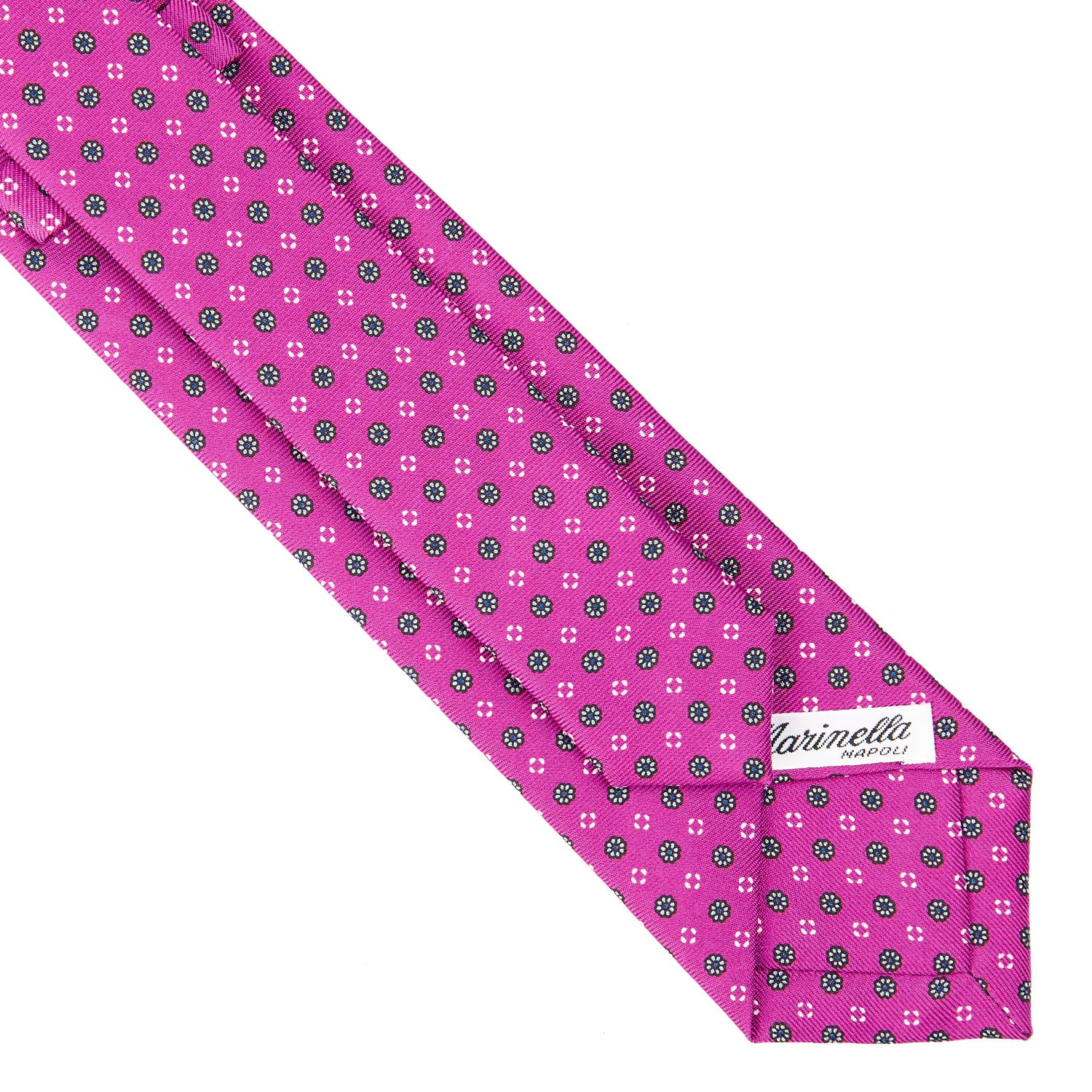 FUCHSIA SARTORIAL 7 CM SILK TIE - Image 4