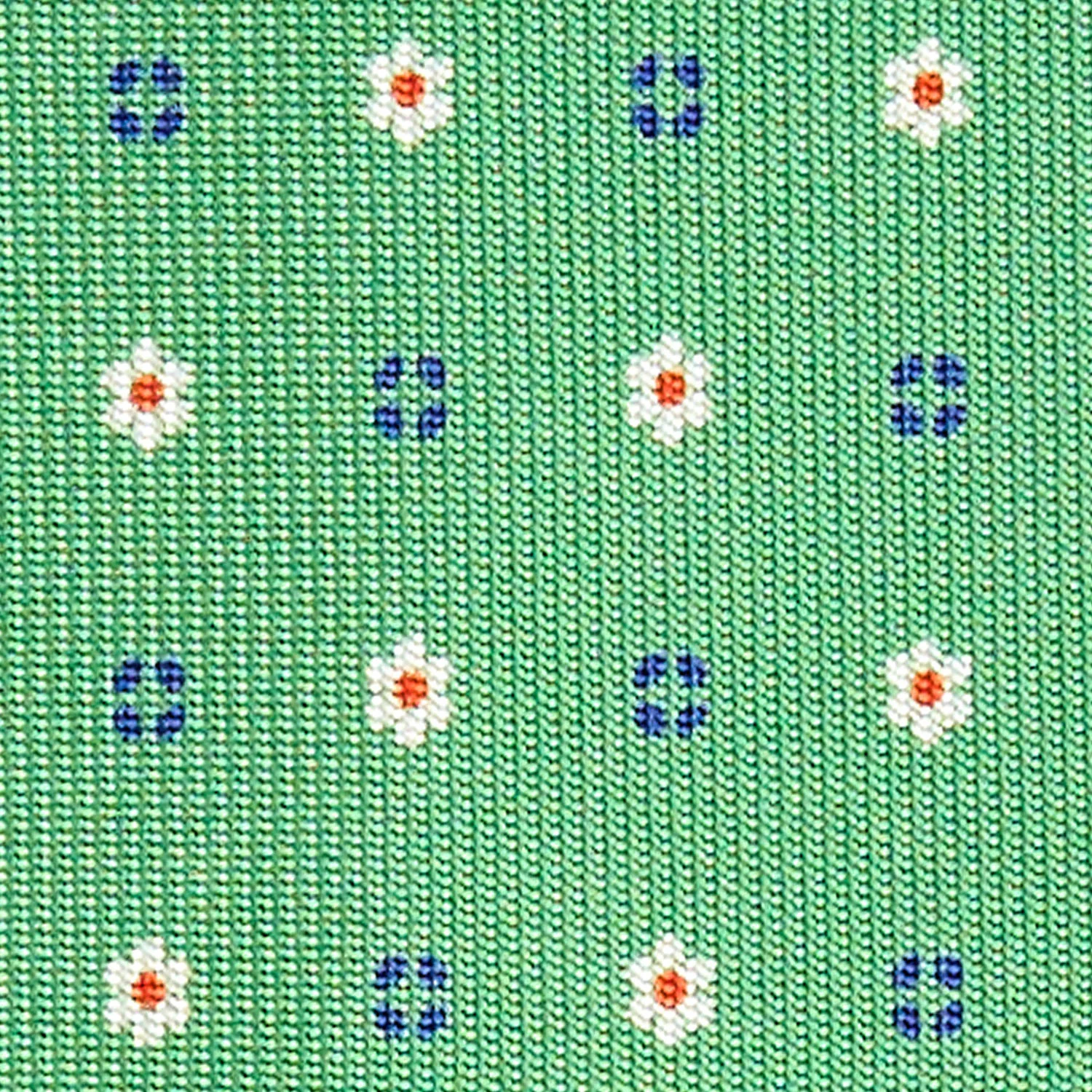 GREEN EXTRA LONG SARTORIAL SILK TIE - Image 5
