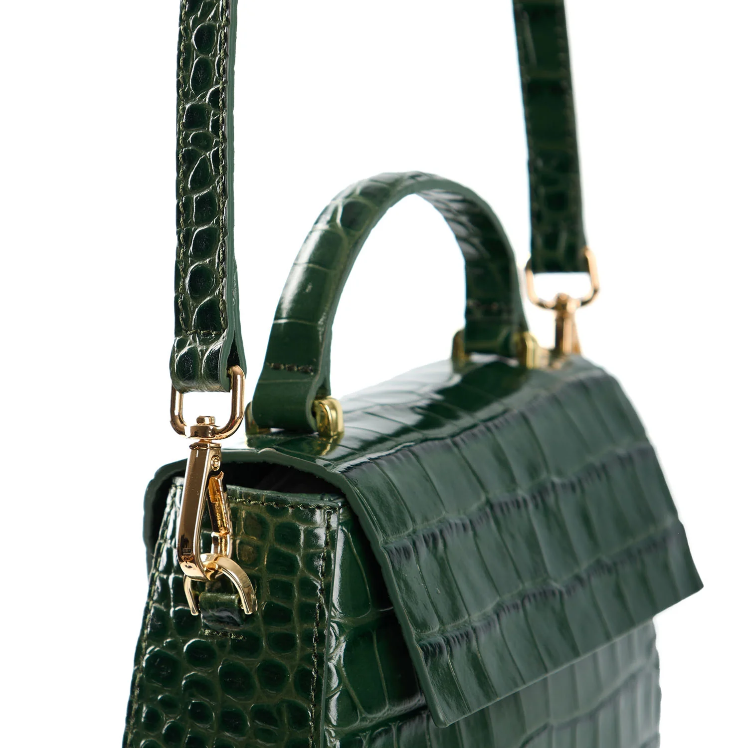GREEN MINI CLEO BAG - Image 6