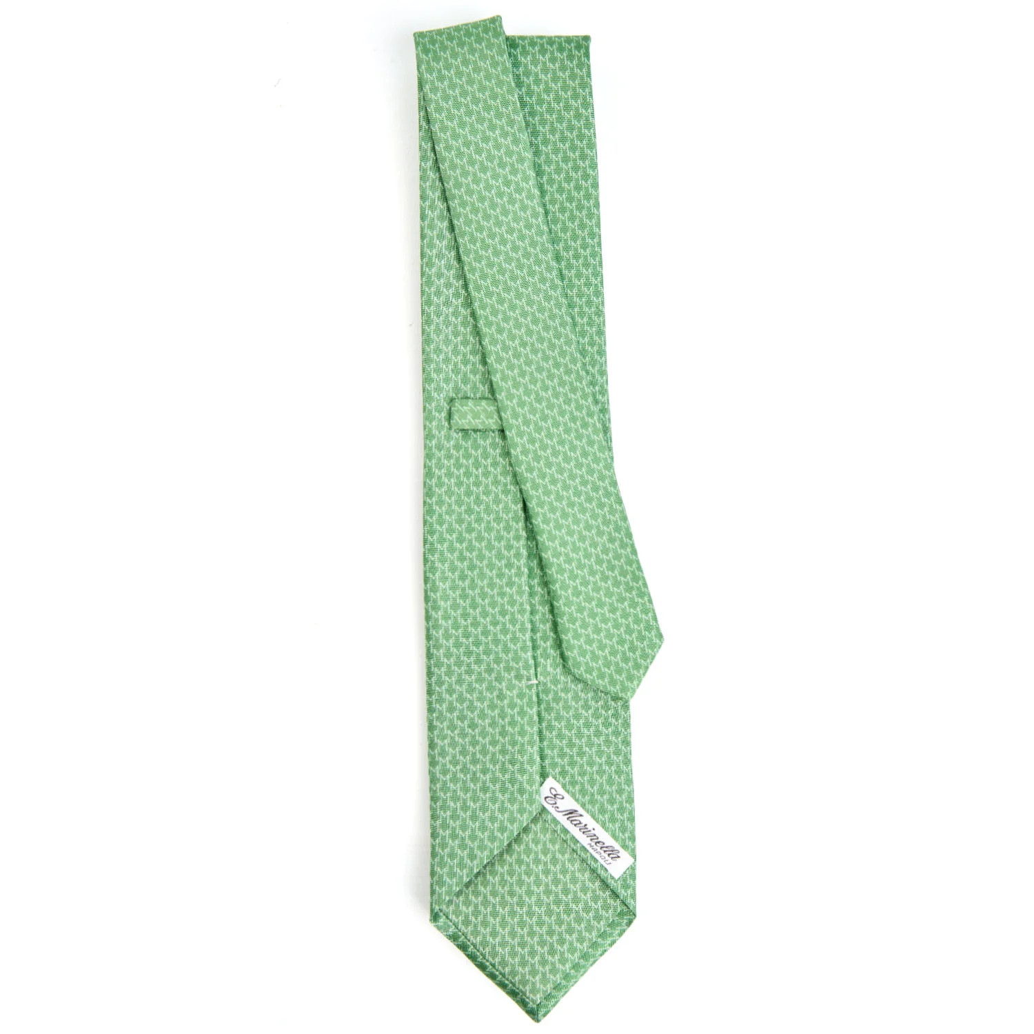 GREEN SARTORIAL CLASSIC SILK TIE - Image 3