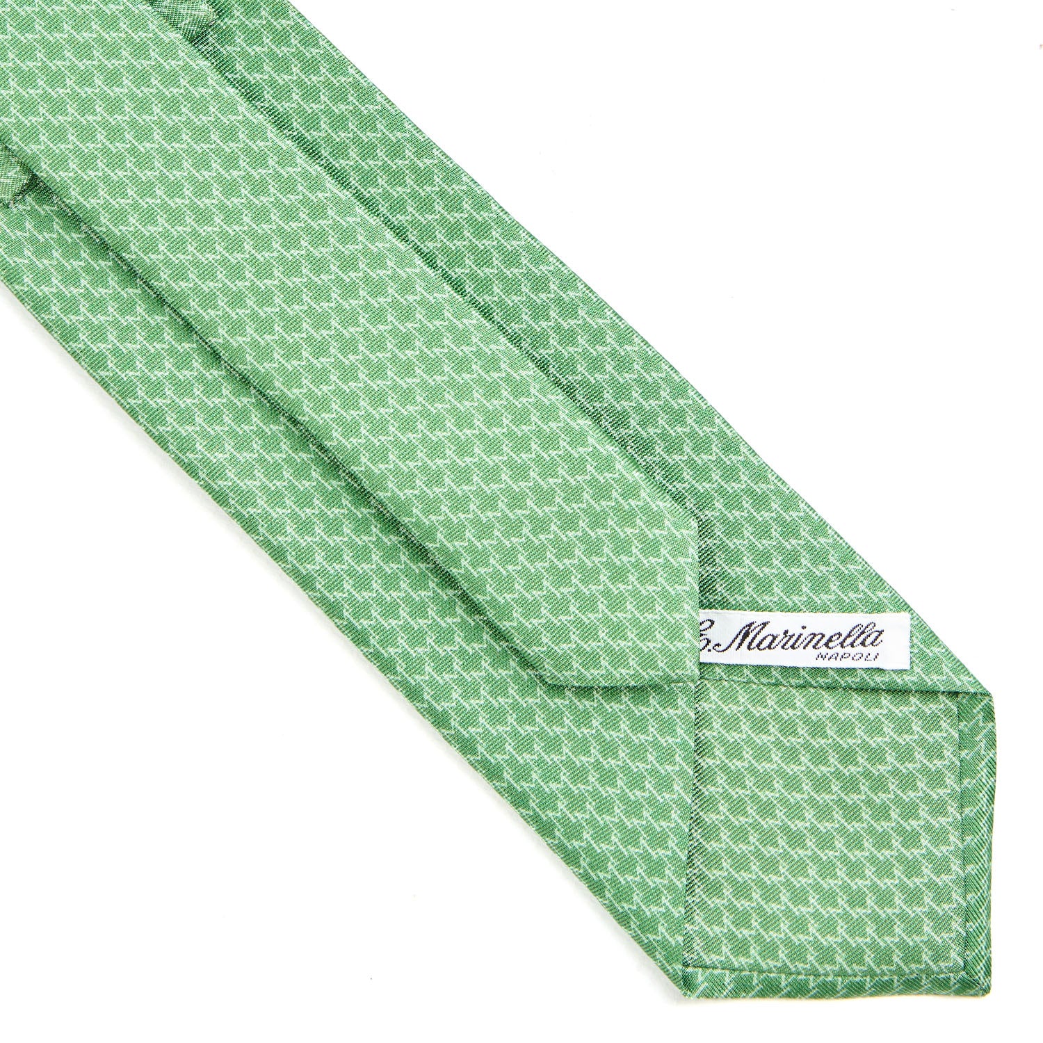 GREEN SARTORIAL CLASSIC SILK TIE - Image 4