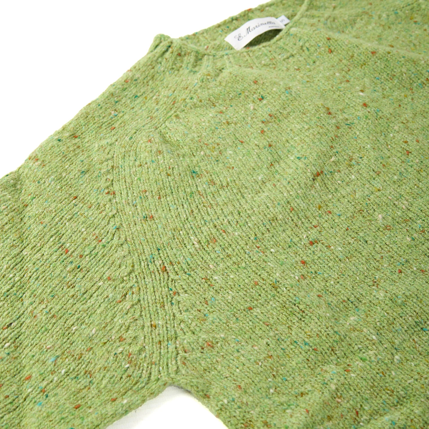 GREEN SHETLAND SWEATER - Image 4