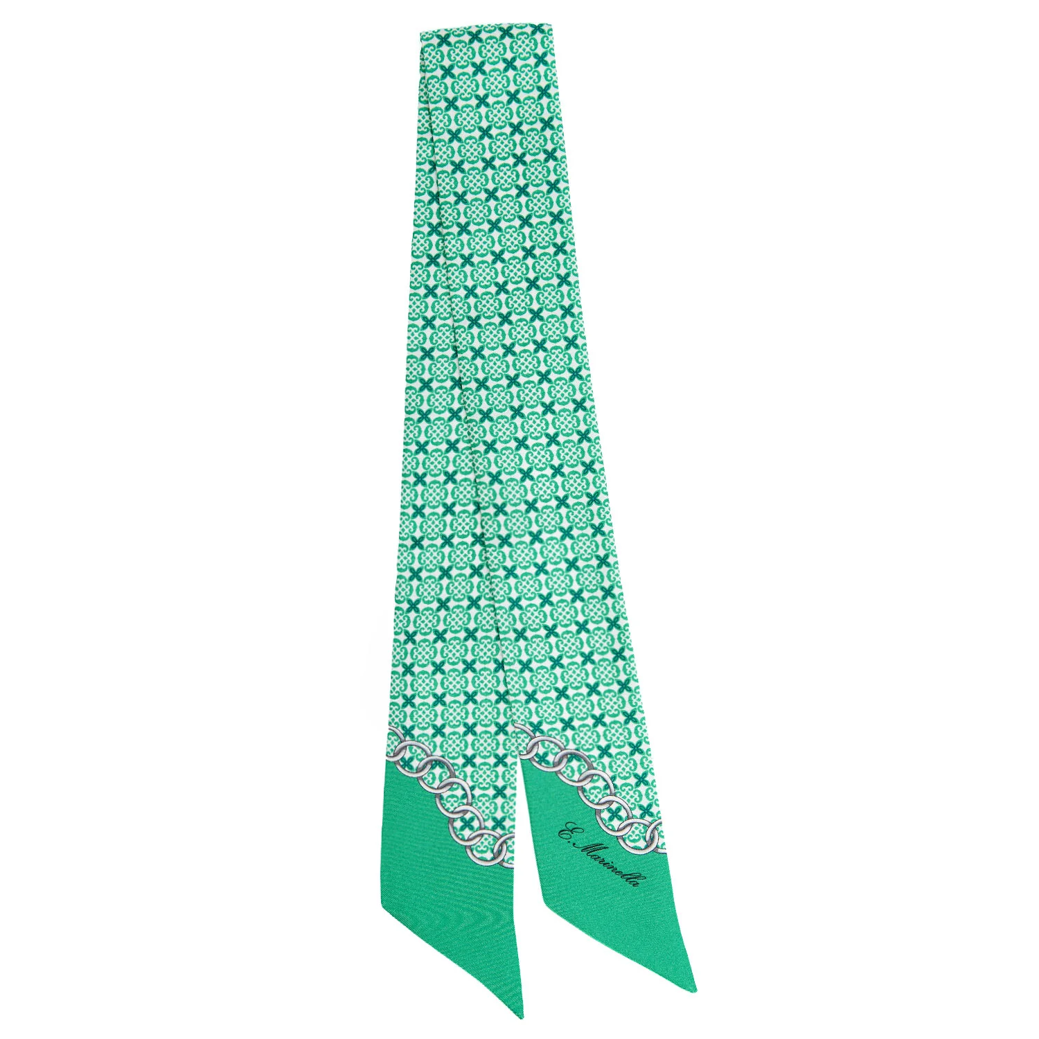 GREEN SILK TWILLY