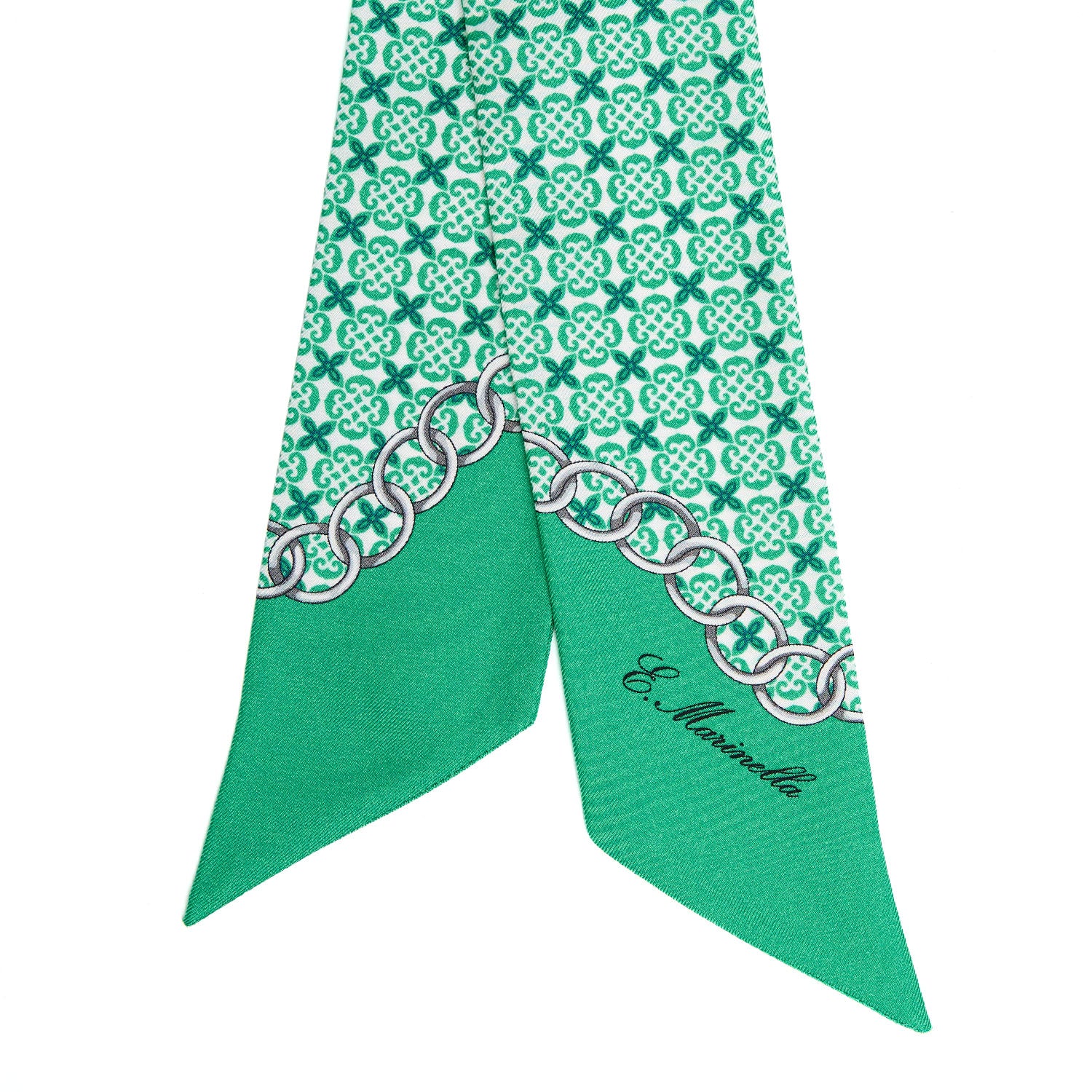GREEN SILK TWILLY - Image 2